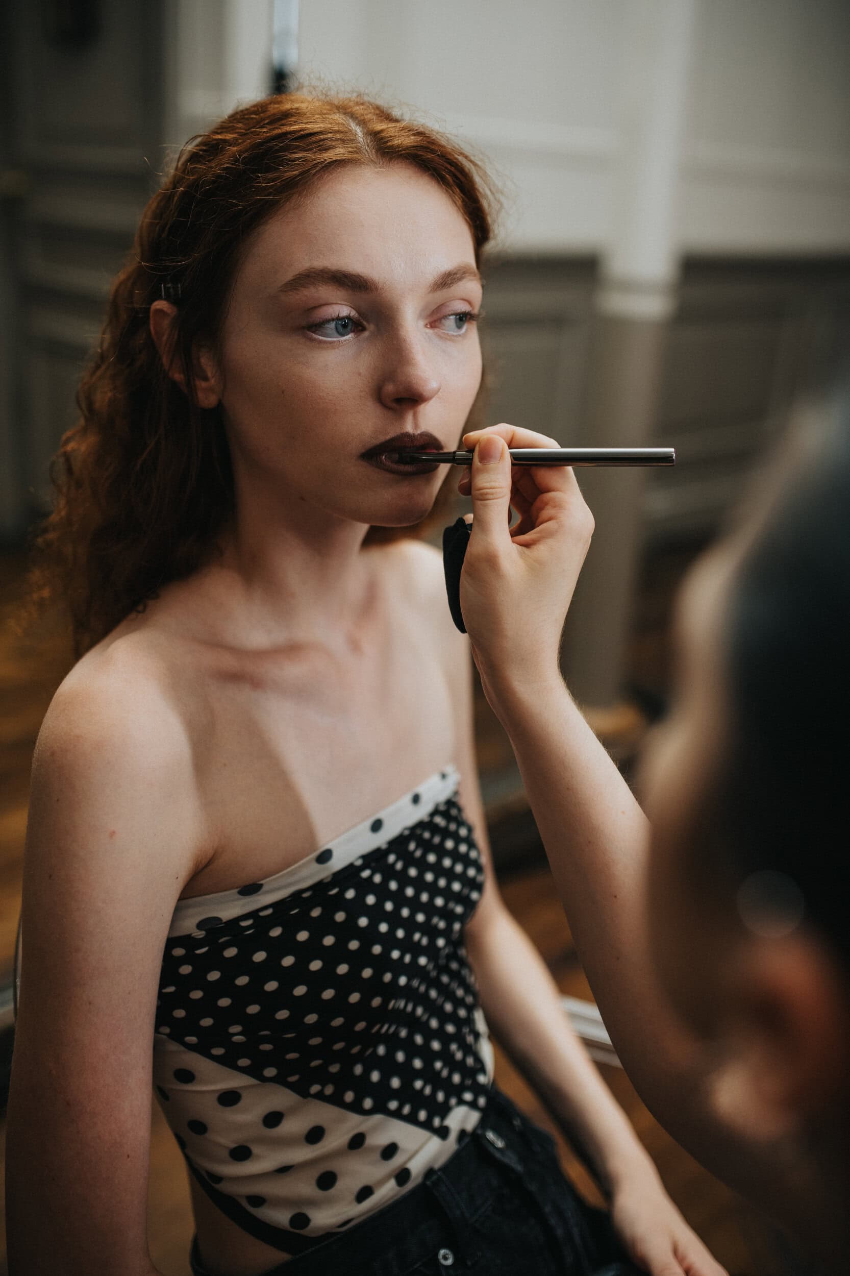 Maison Mihara Yashuiro Spring 2027 Men's Fashion Show Backstage
