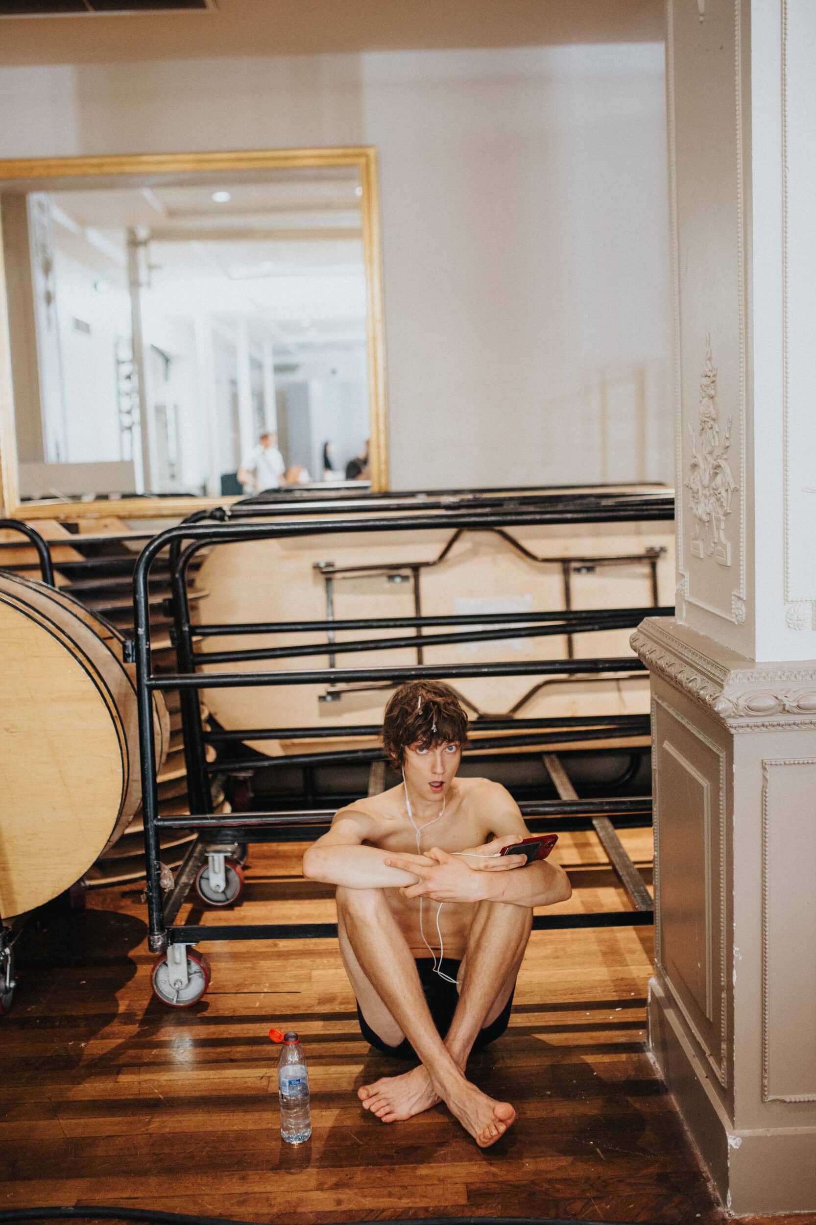 Maison Mihara Yashuiro Spring 2027 Men's Fashion Show Backstage