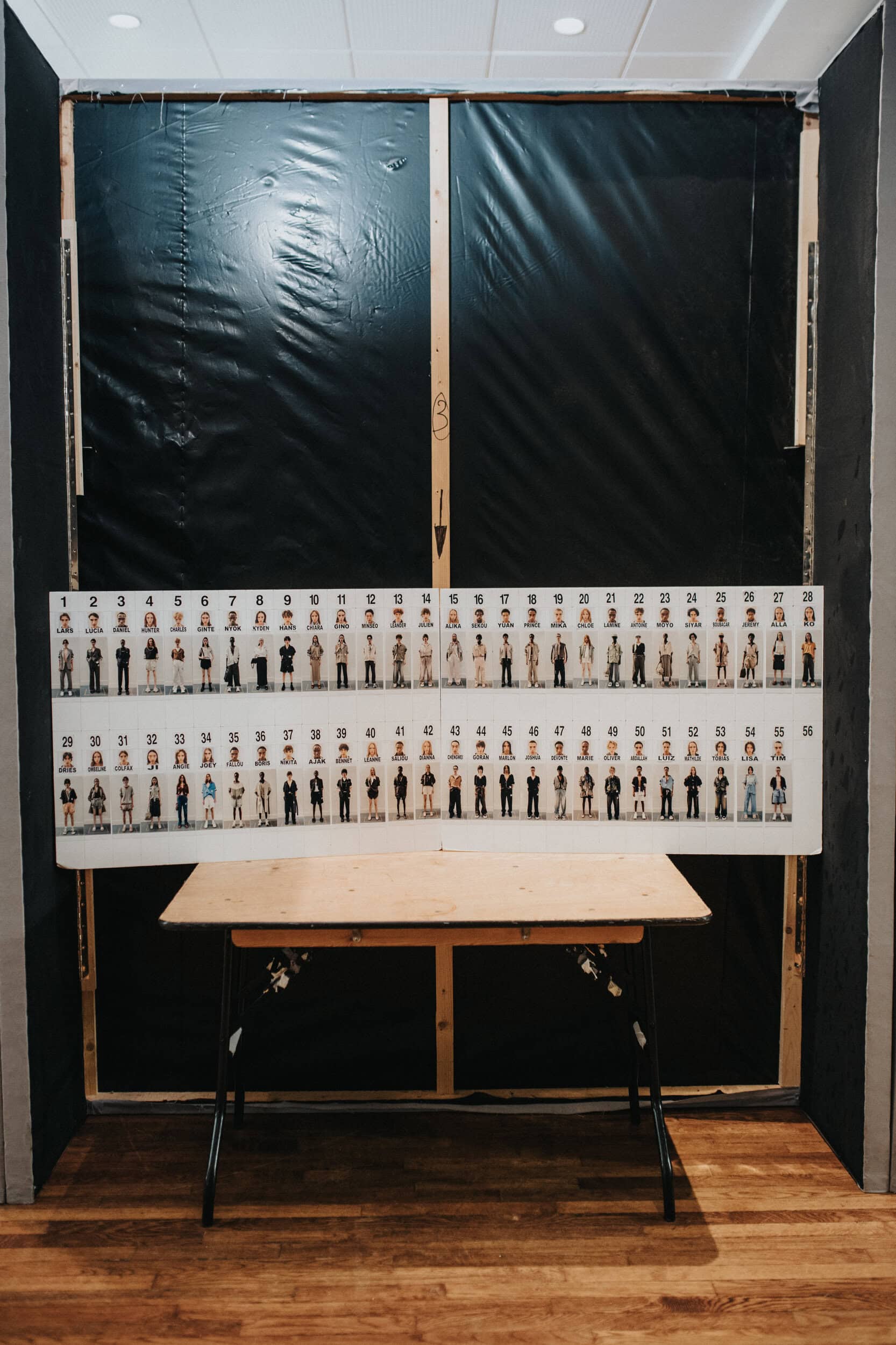 Maison Mihara Yashuiro Spring 2027 Men's Fashion Show Backstage
