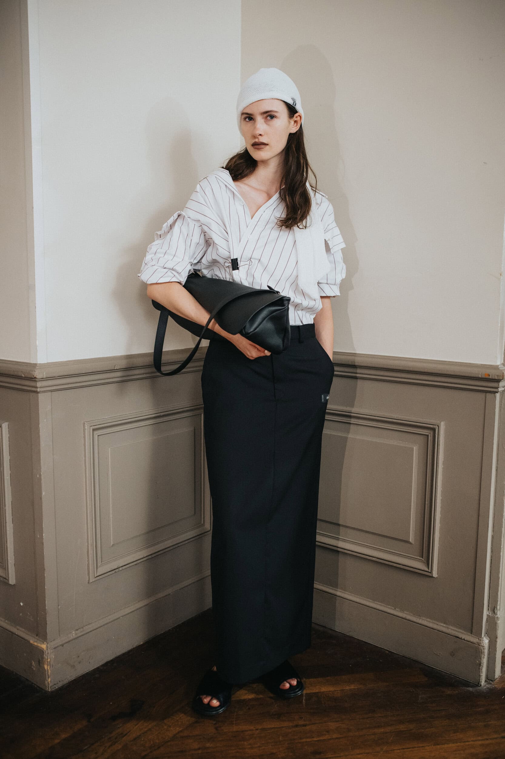 Maison Mihara Yashuiro Spring 2027 Men's Fashion Show Backstage