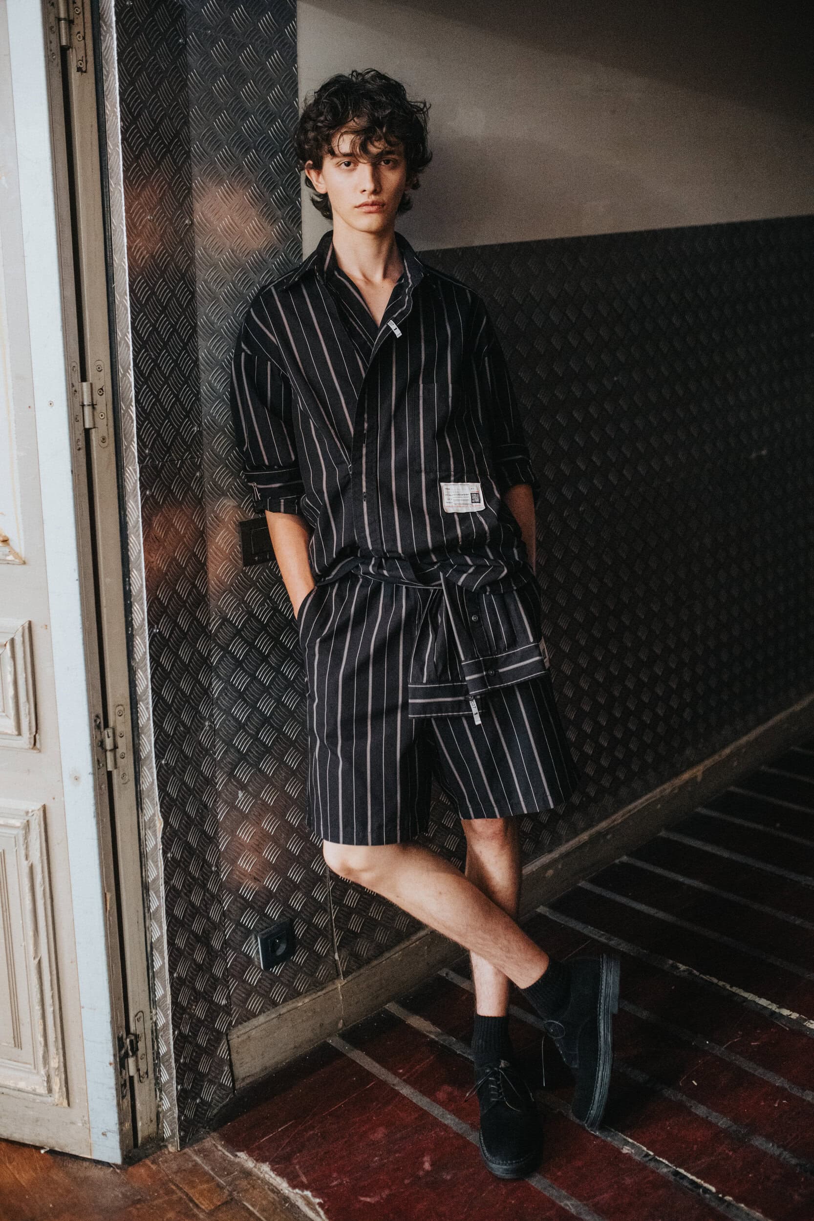 Maison Mihara Yashuiro Spring 2027 Men's Fashion Show Backstage