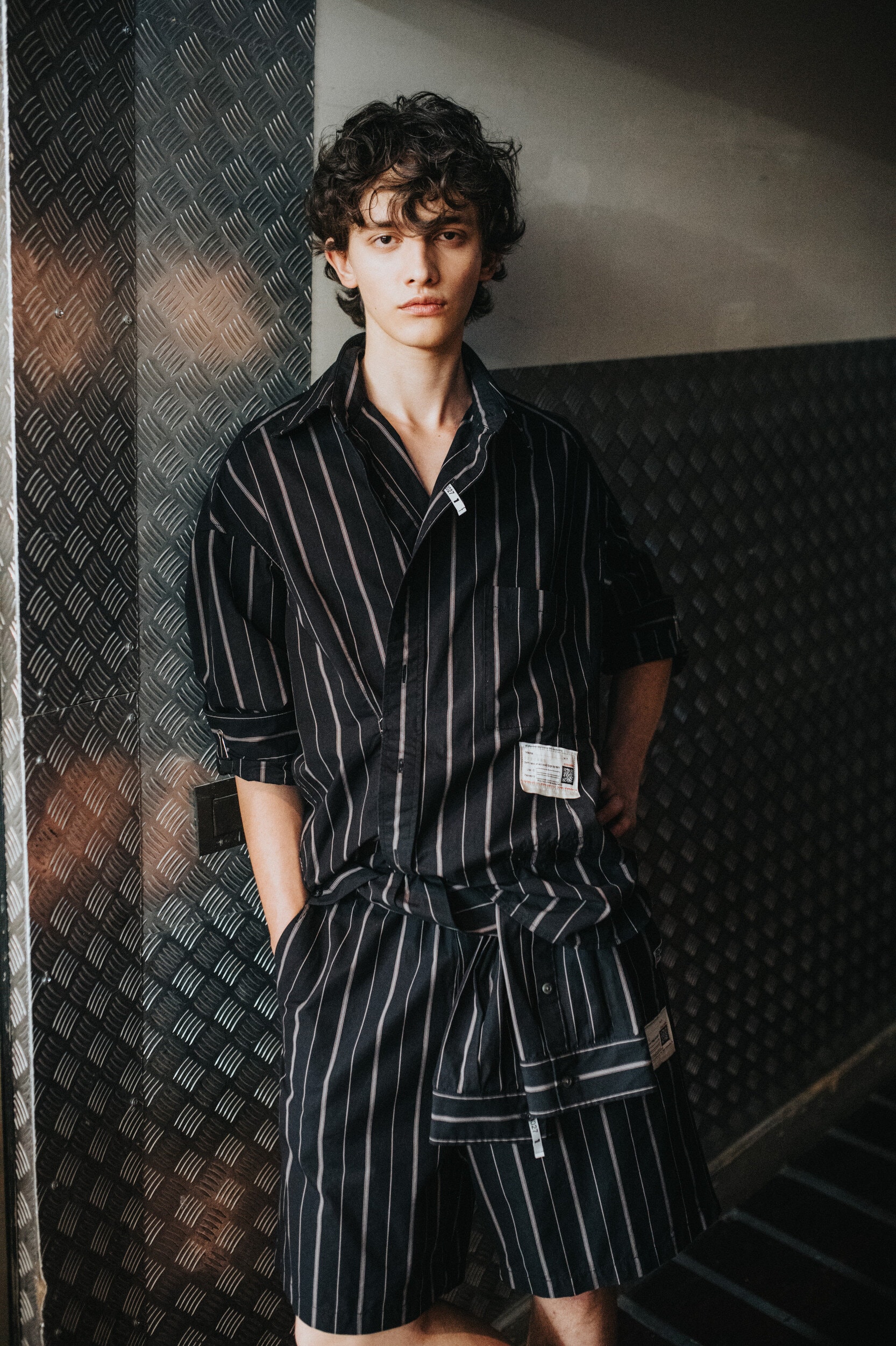 Maison Mihara Yashuiro Spring 2027 Men's Fashion Show Backstage