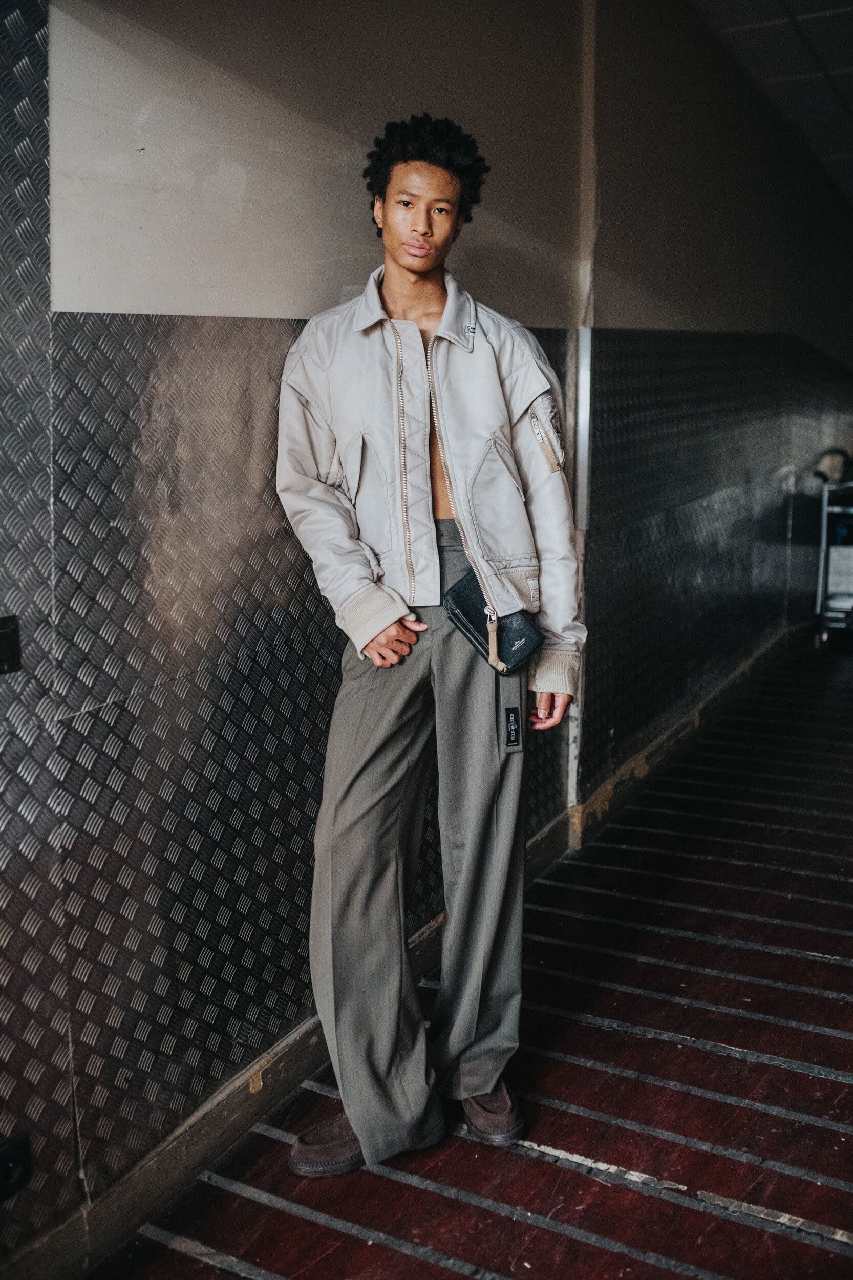 Maison Mihara Yashuiro Spring 2027 Men's Fashion Show Backstage