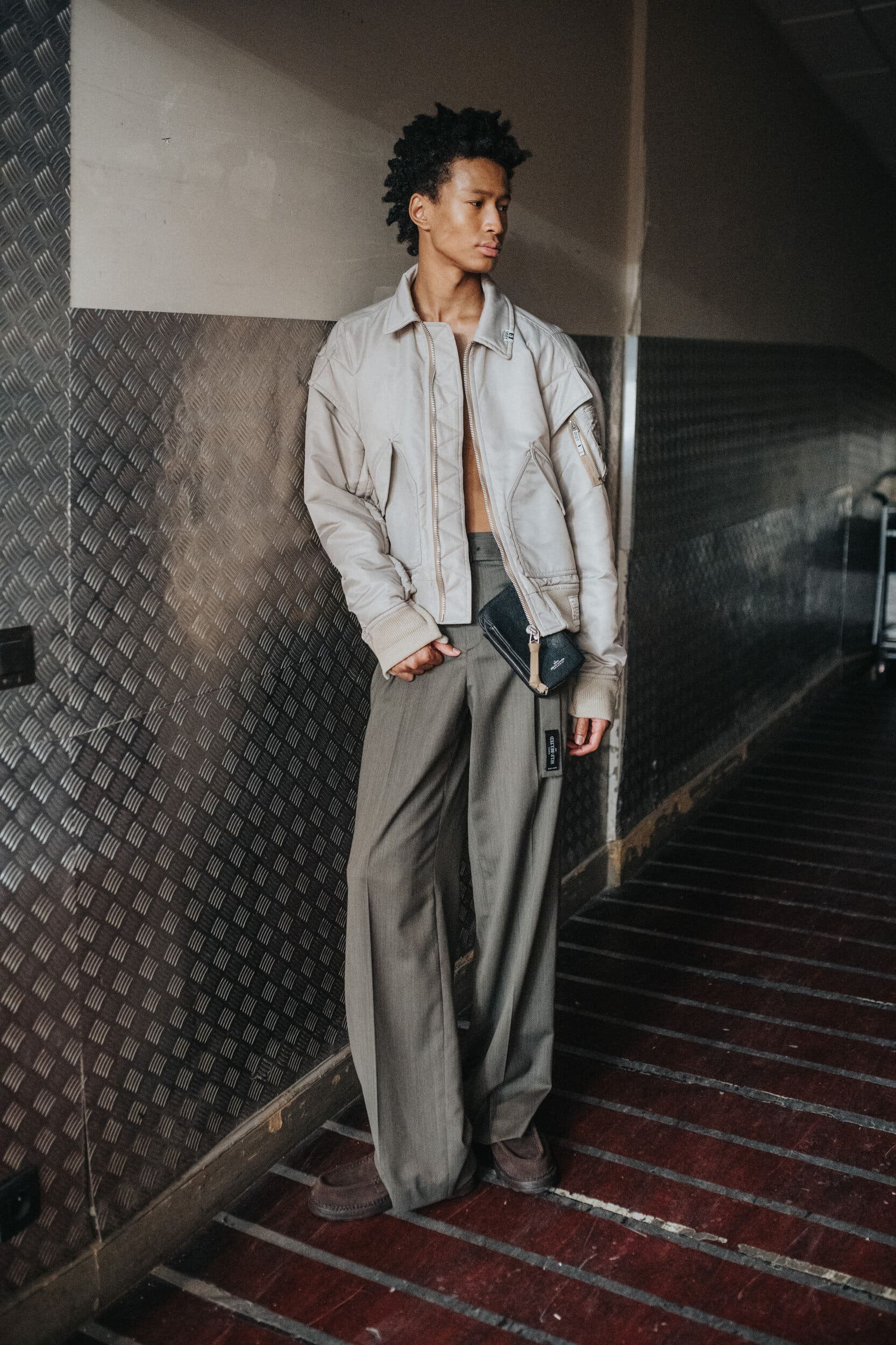 Maison Mihara Yashuiro Spring 2027 Men's Fashion Show Backstage
