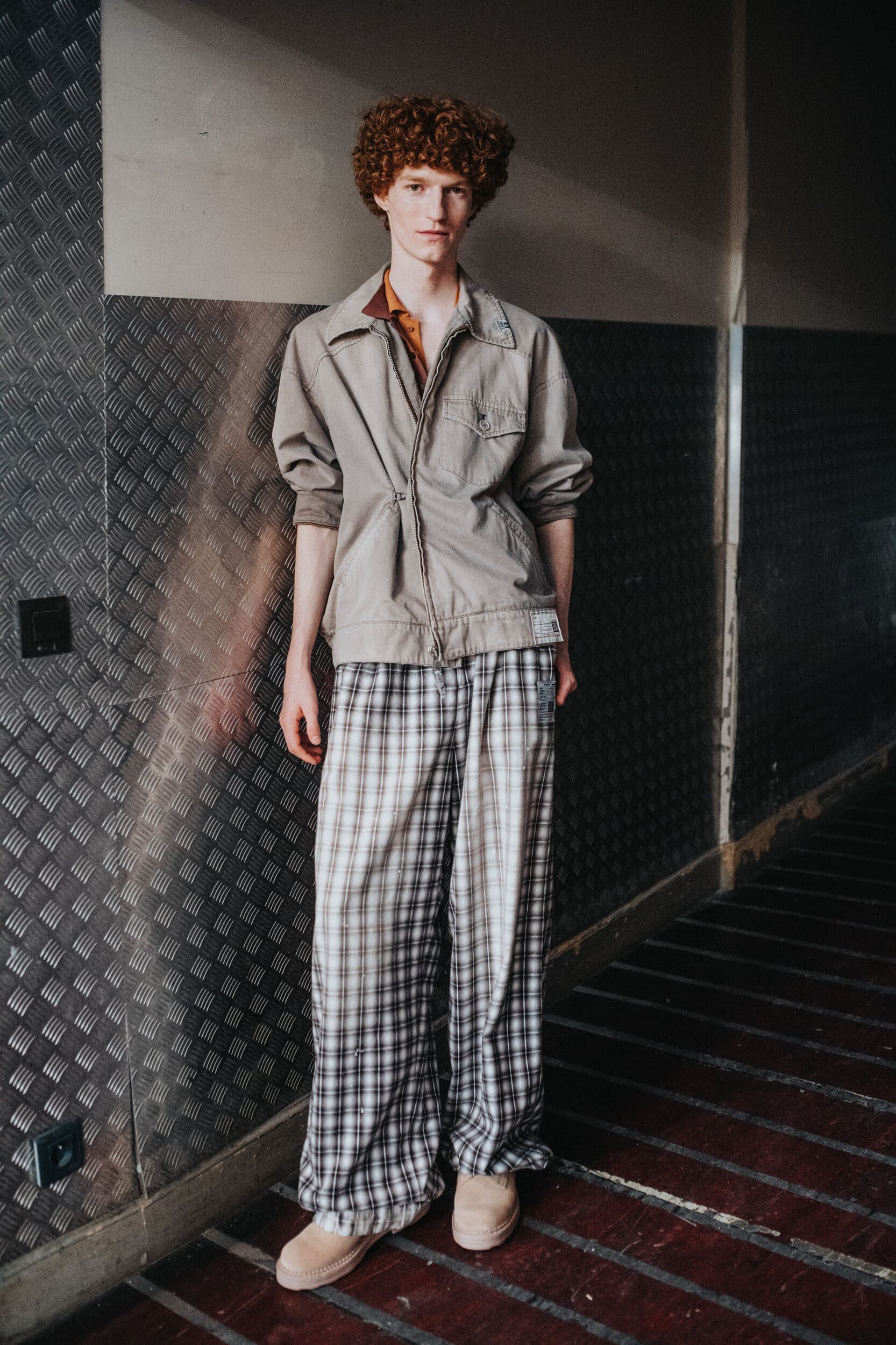 Maison Mihara Yashuiro Spring 2027 Men's Fashion Show Backstage