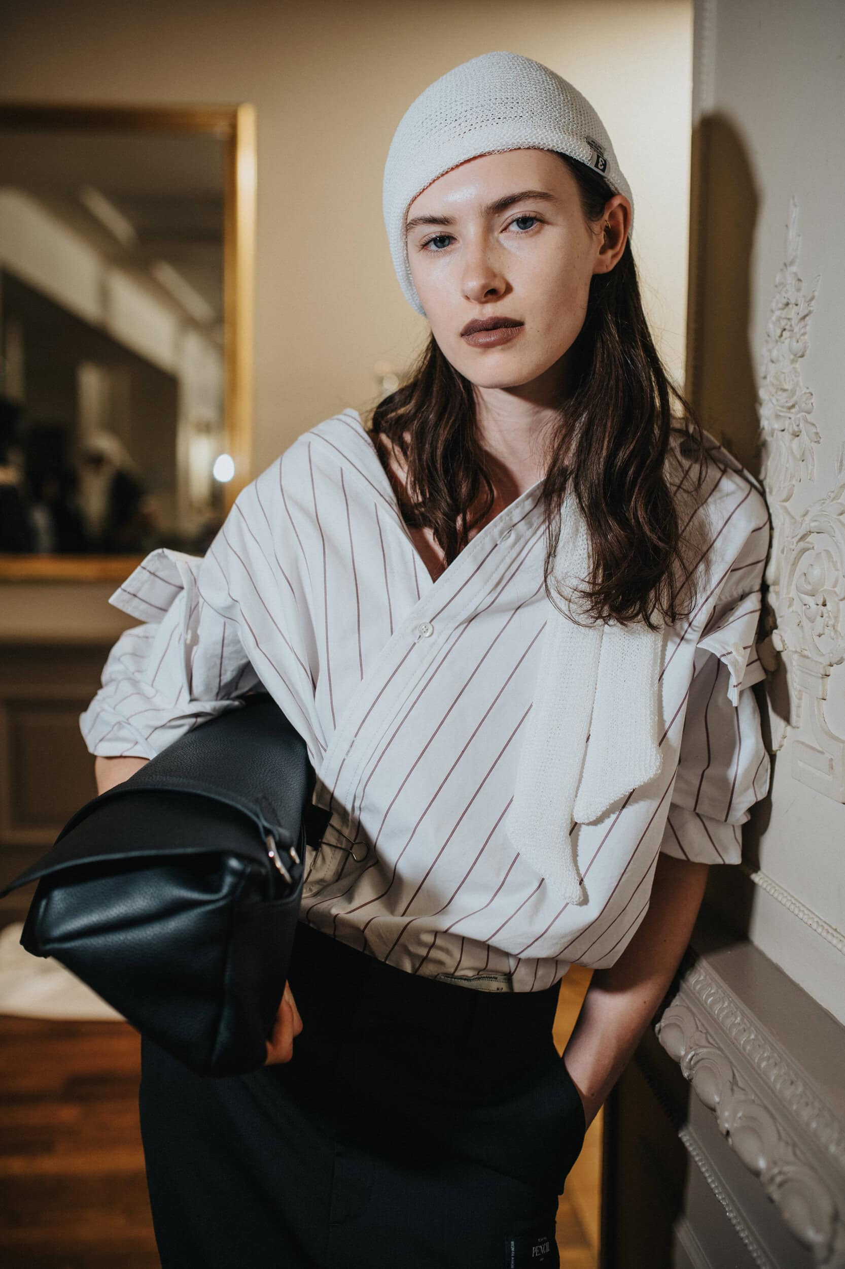 Maison Mihara Yashuiro Spring 2027 Men's Fashion Show Backstage