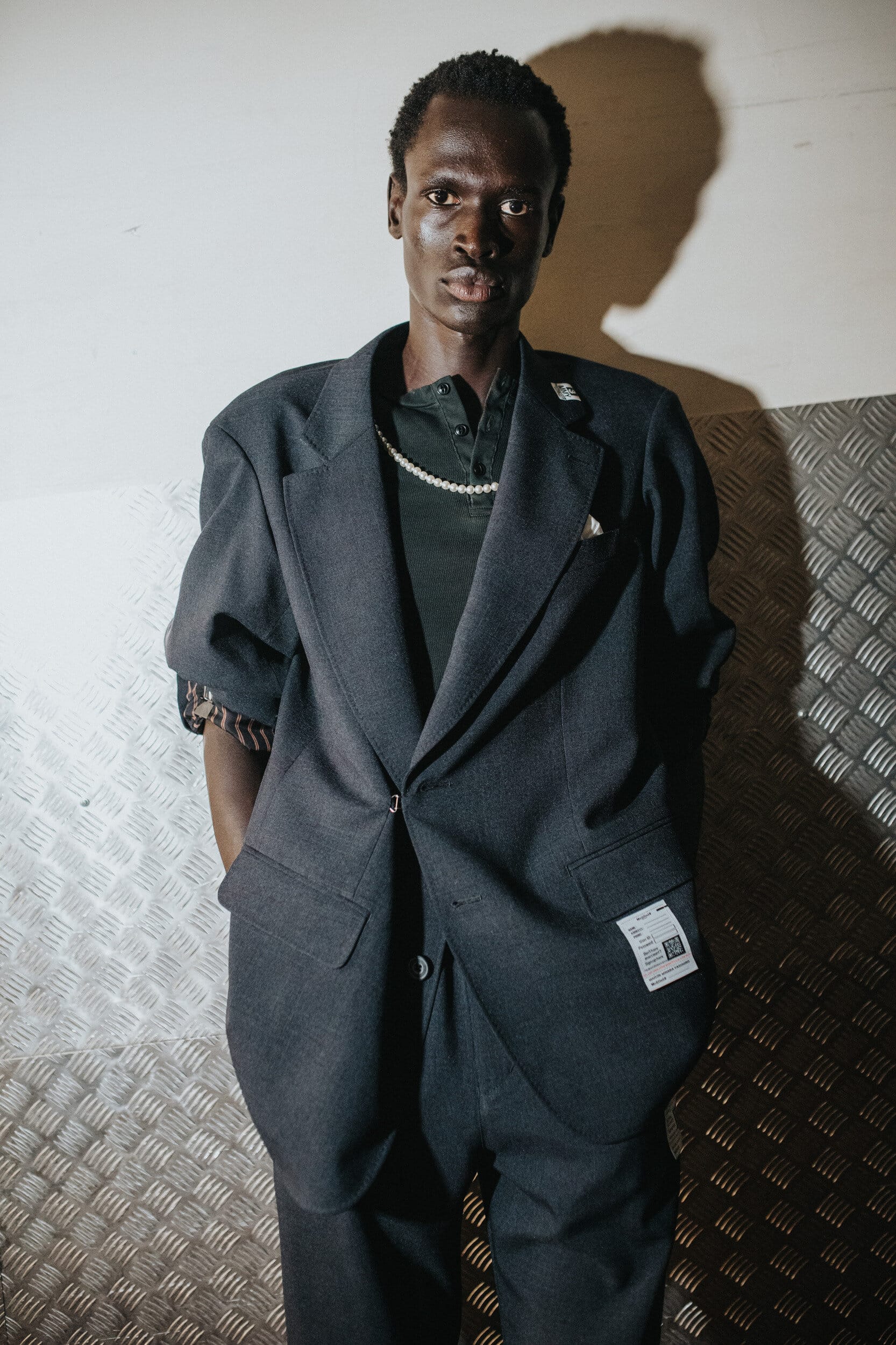 Maison Mihara Yashuiro Spring 2027 Men's Fashion Show Backstage
