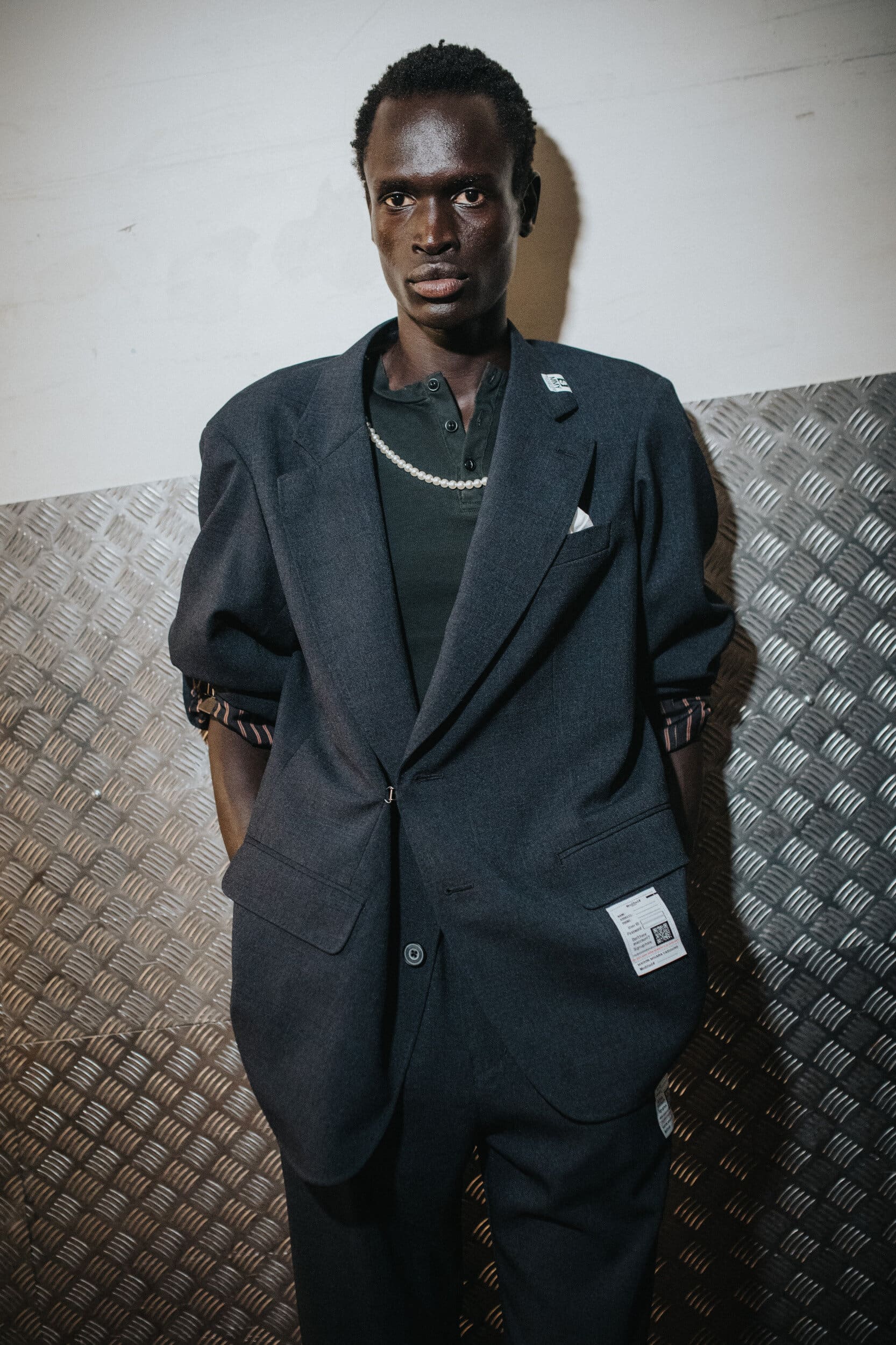 Maison Mihara Yashuiro Spring 2027 Men's Fashion Show Backstage
