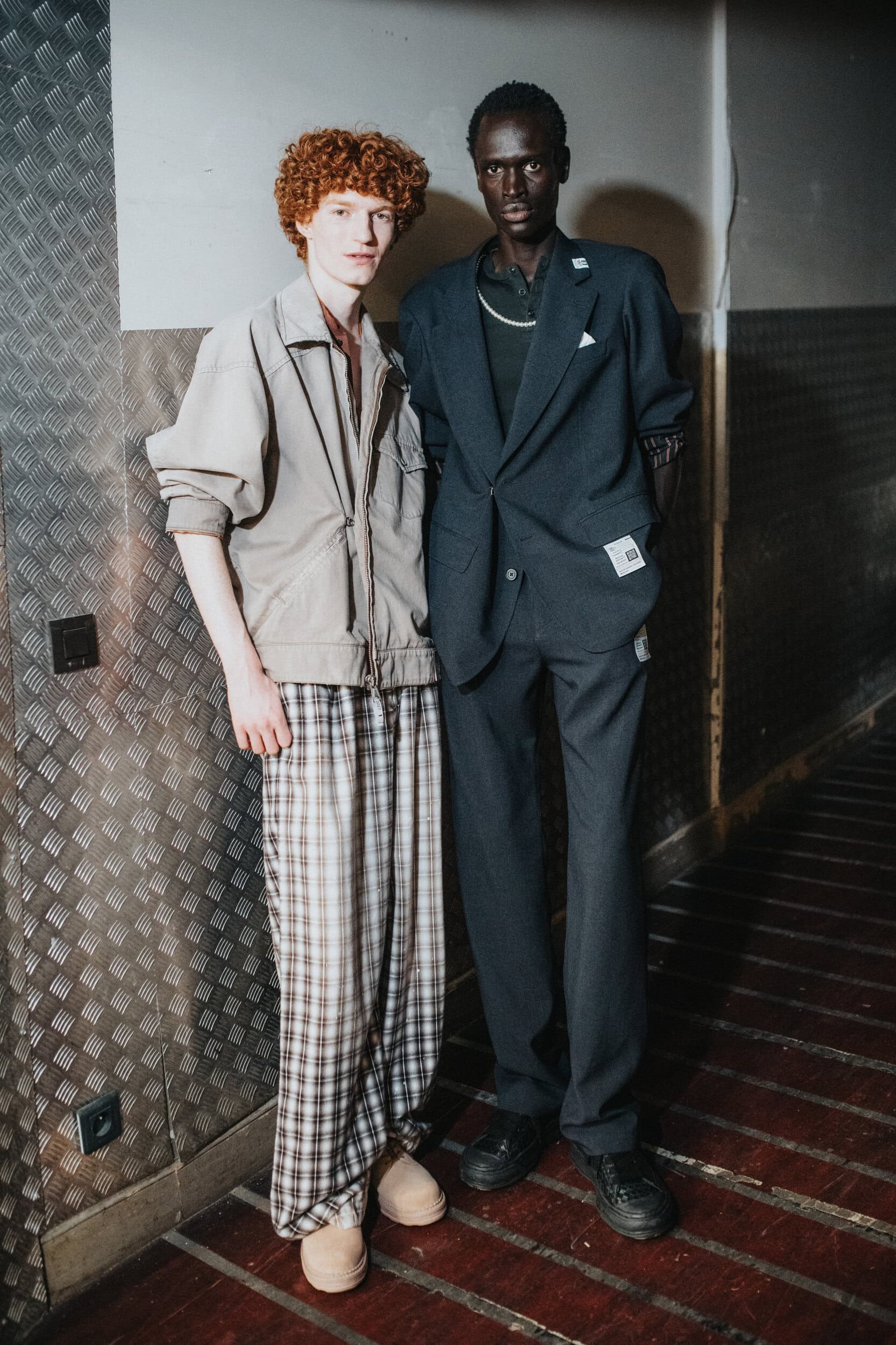 Maison Mihara Yashuiro Spring 2027 Men's Fashion Show Backstage