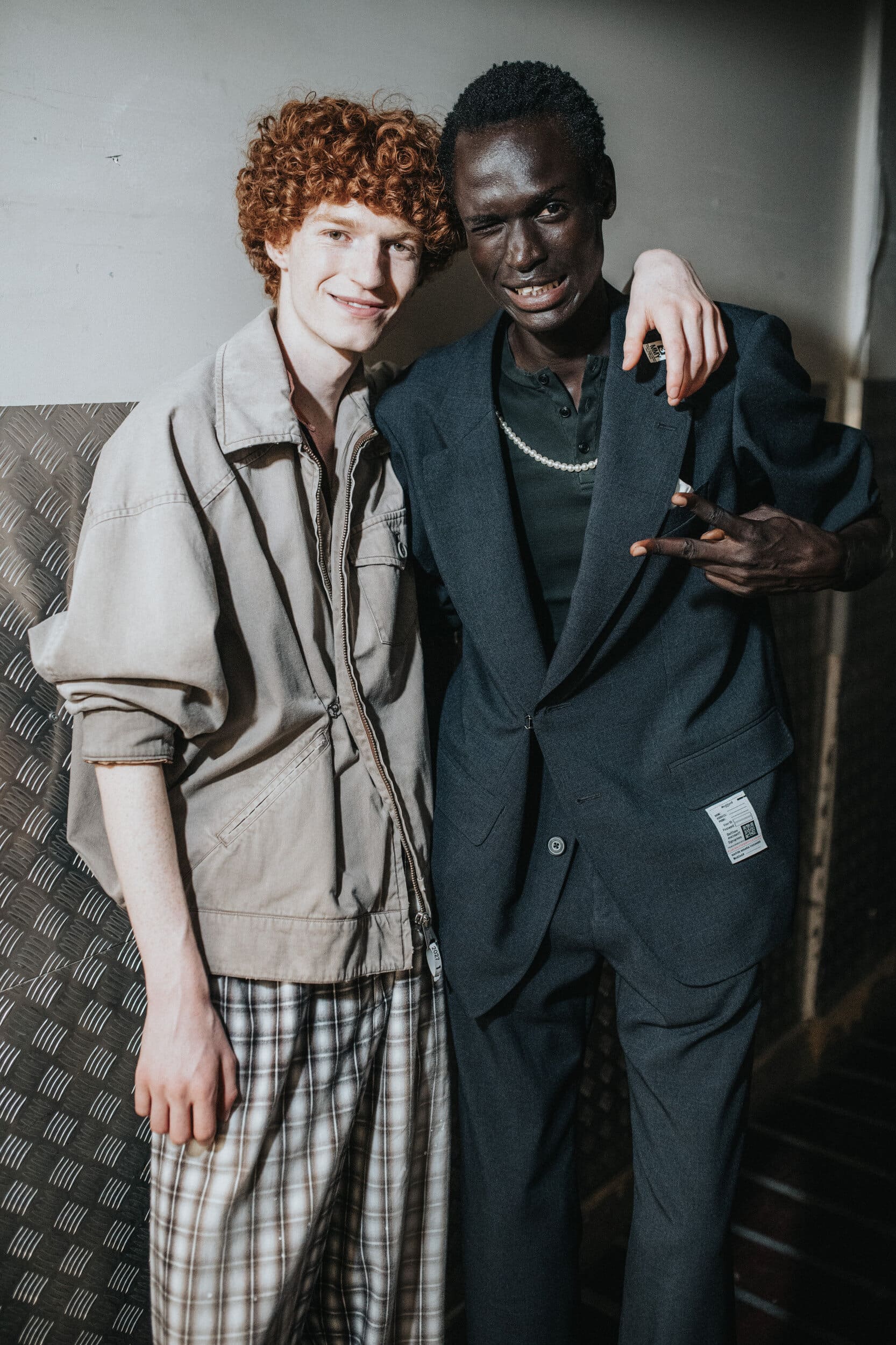 Maison Mihara Yashuiro Spring 2027 Men's Fashion Show Backstage