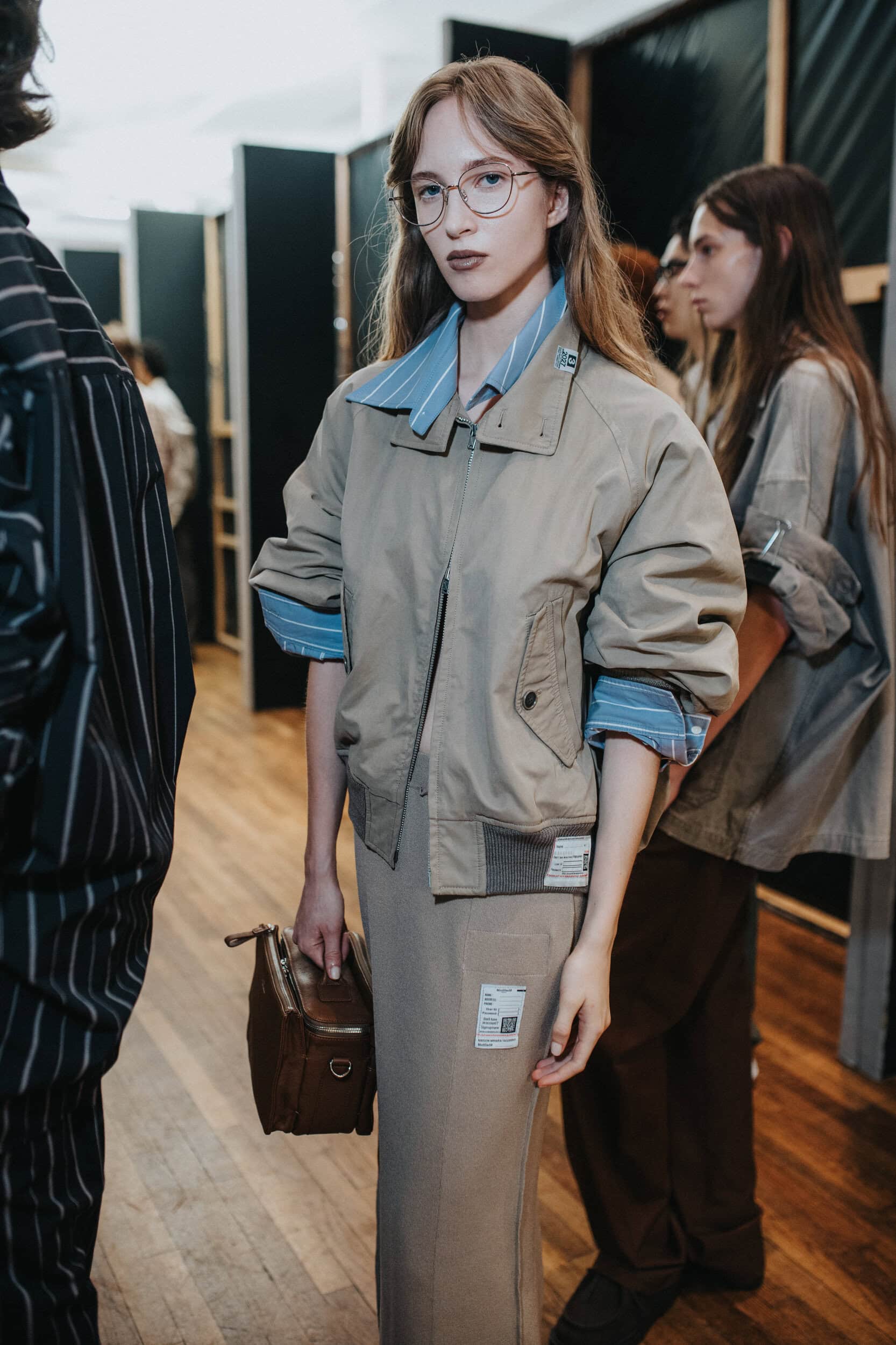 Maison Mihara Yashuiro Spring 2027 Men's Fashion Show Backstage
