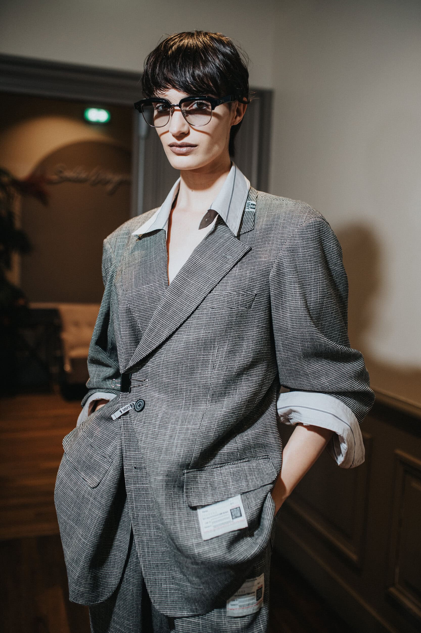 Maison Mihara Yashuiro Spring 2027 Men's Fashion Show Backstage