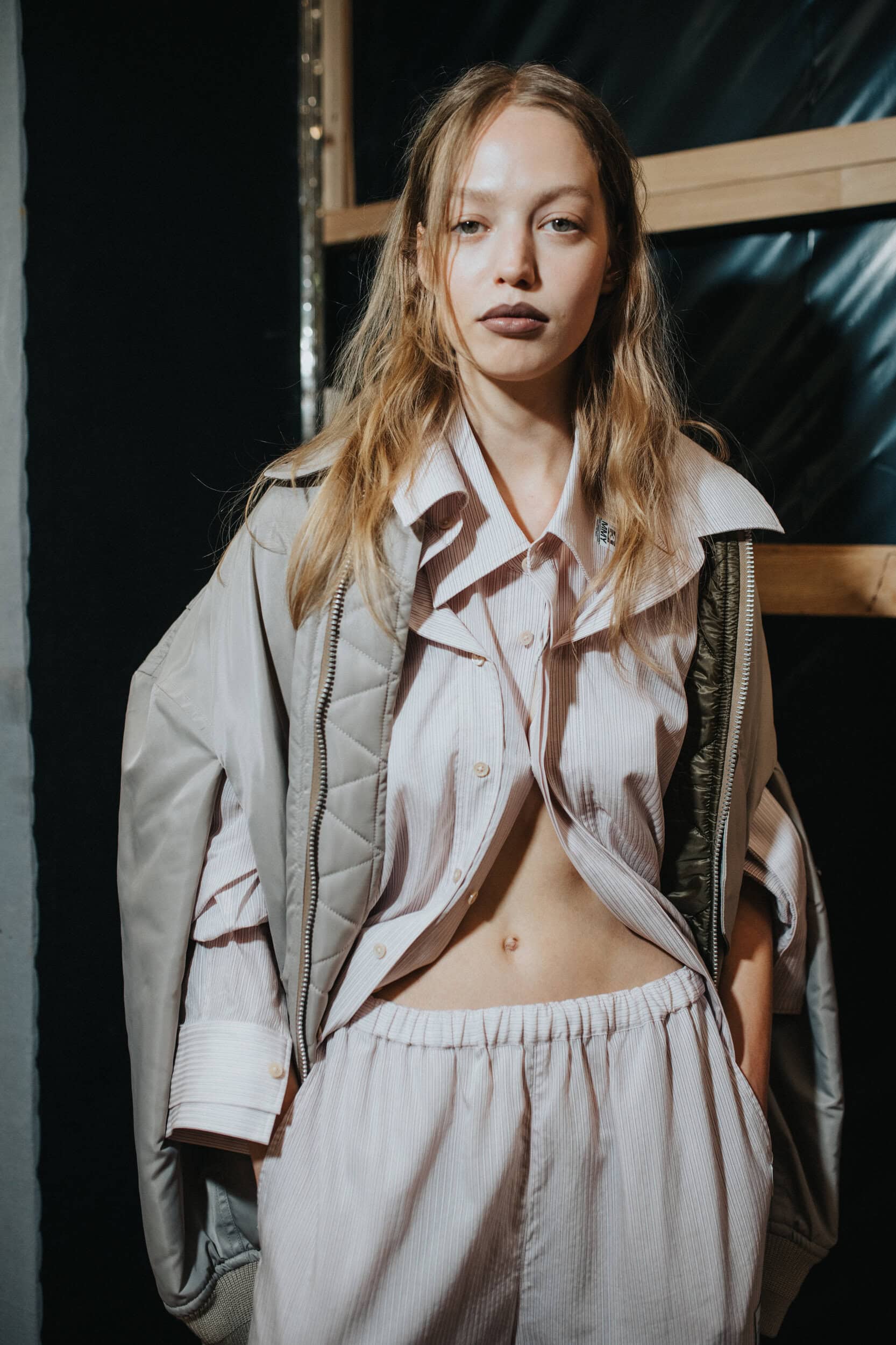 Maison Mihara Yashuiro Spring 2027 Men's Fashion Show Backstage