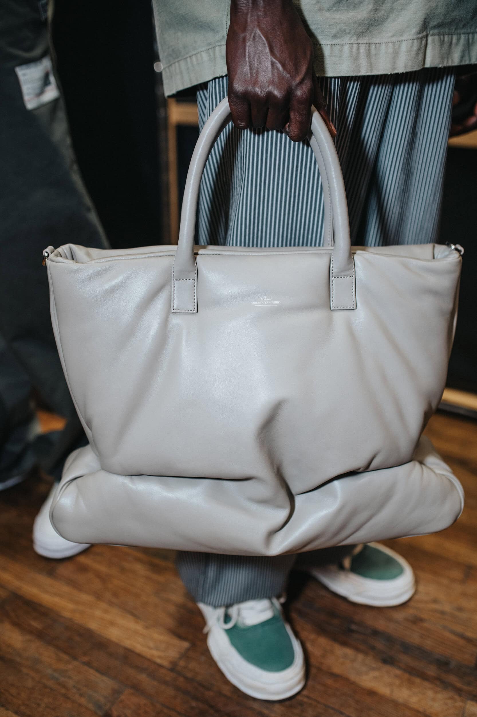 Maison Mihara Yashuiro Spring 2027 Men's Fashion Show Backstage