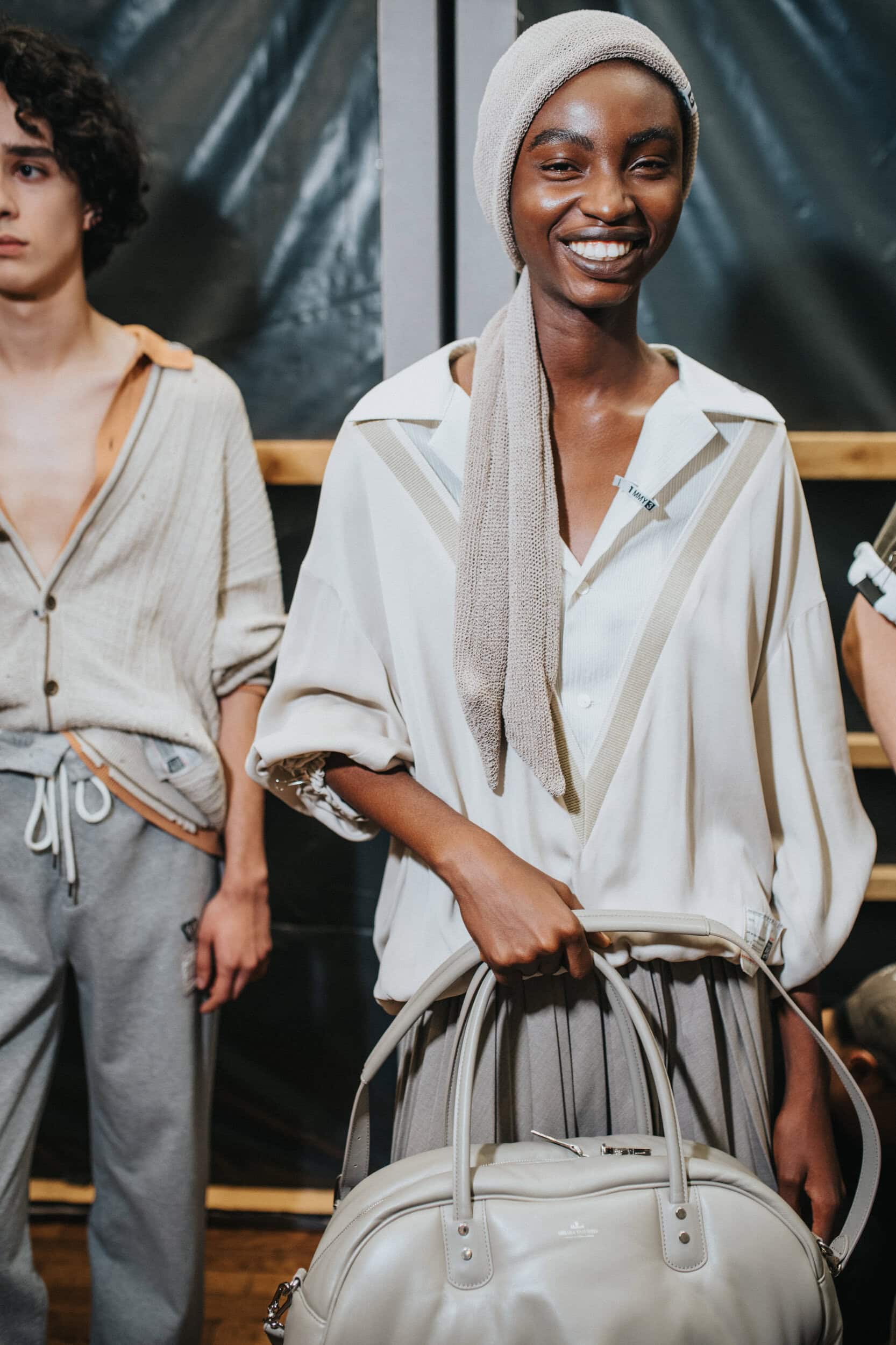 Maison Mihara Yashuiro Spring 2027 Men's Fashion Show Backstage