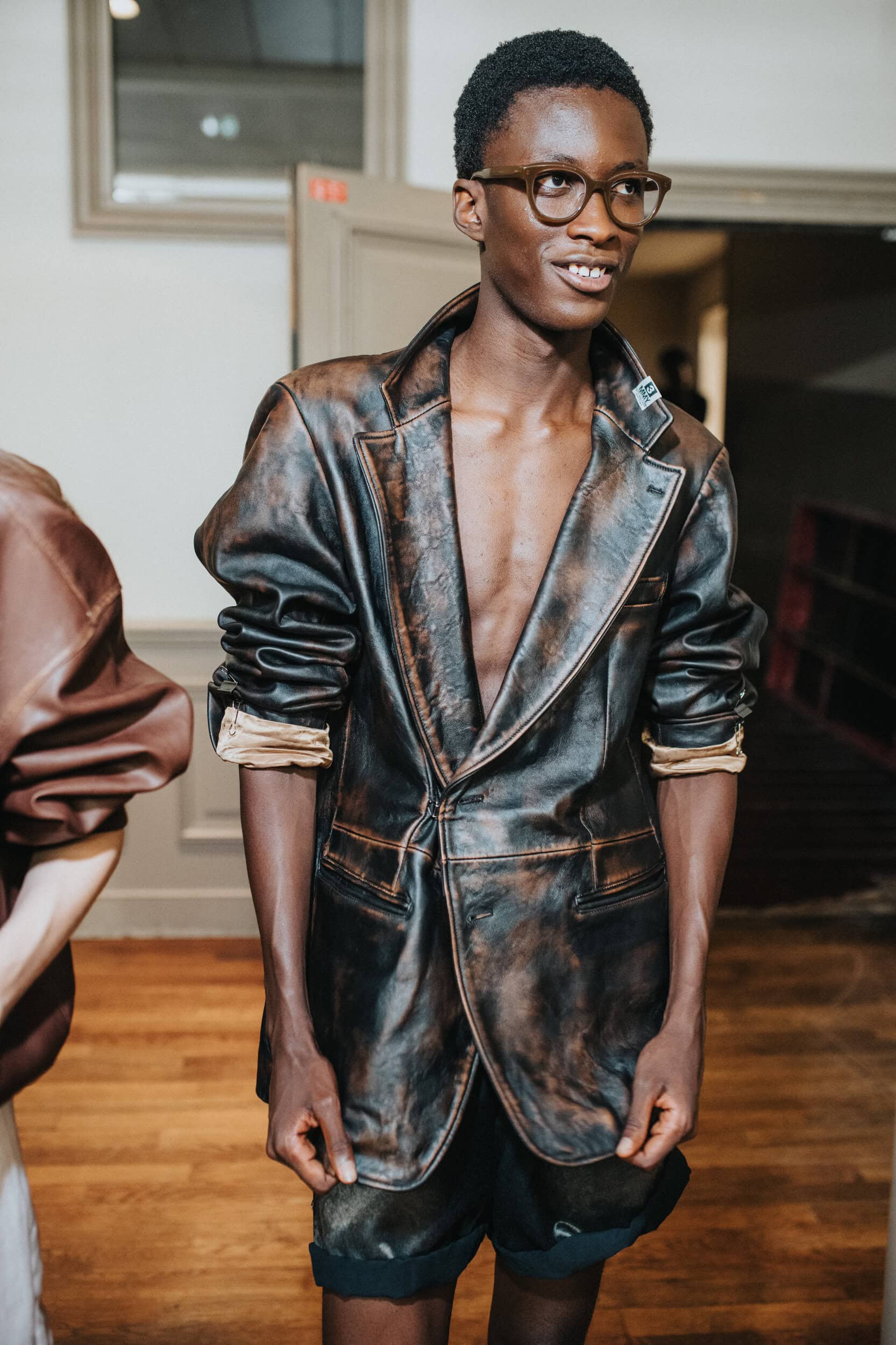 Maison Mihara Yashuiro Spring 2027 Men's Fashion Show Backstage