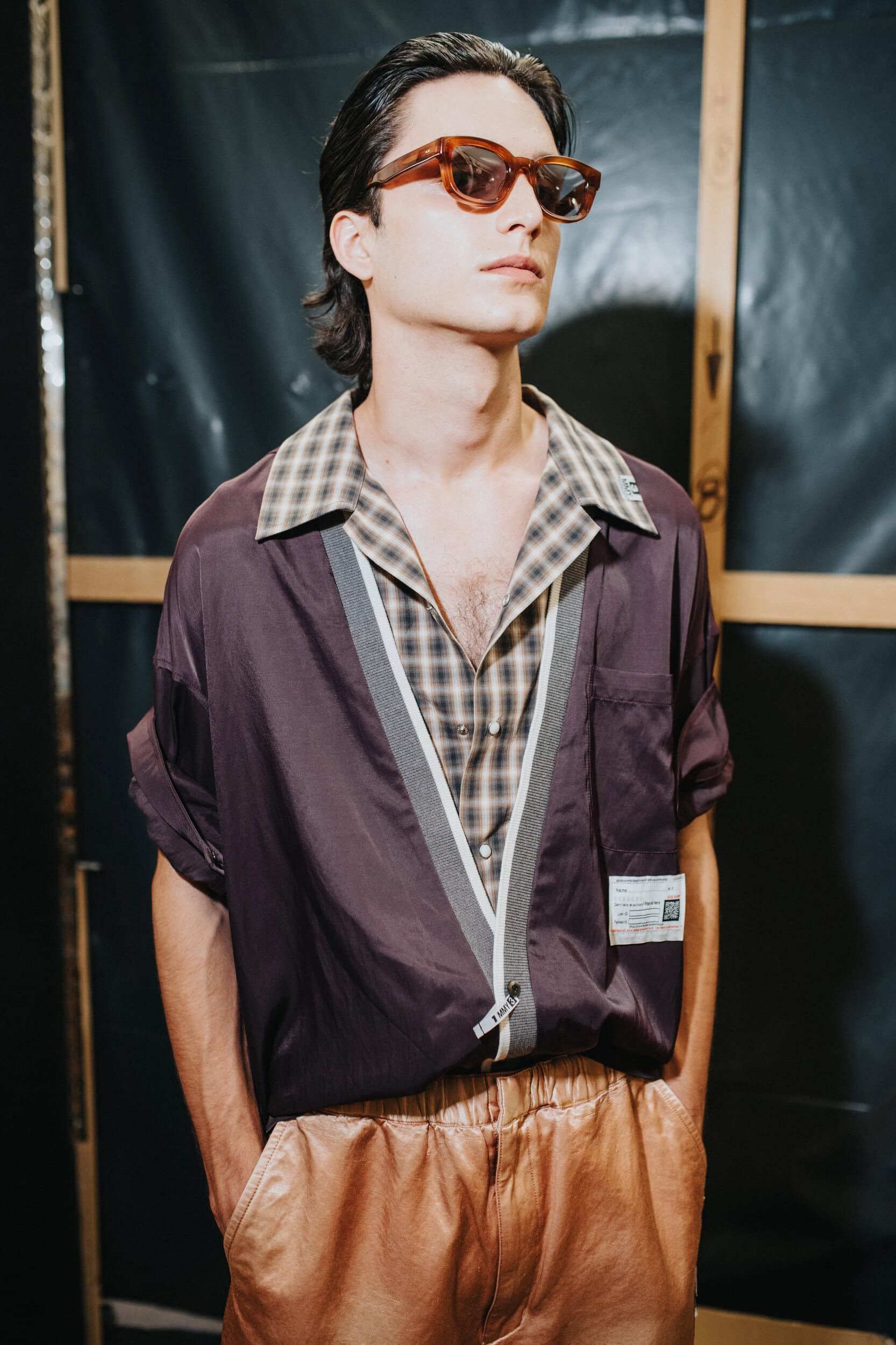 Maison Mihara Yashuiro Spring 2027 Men's Fashion Show Backstage