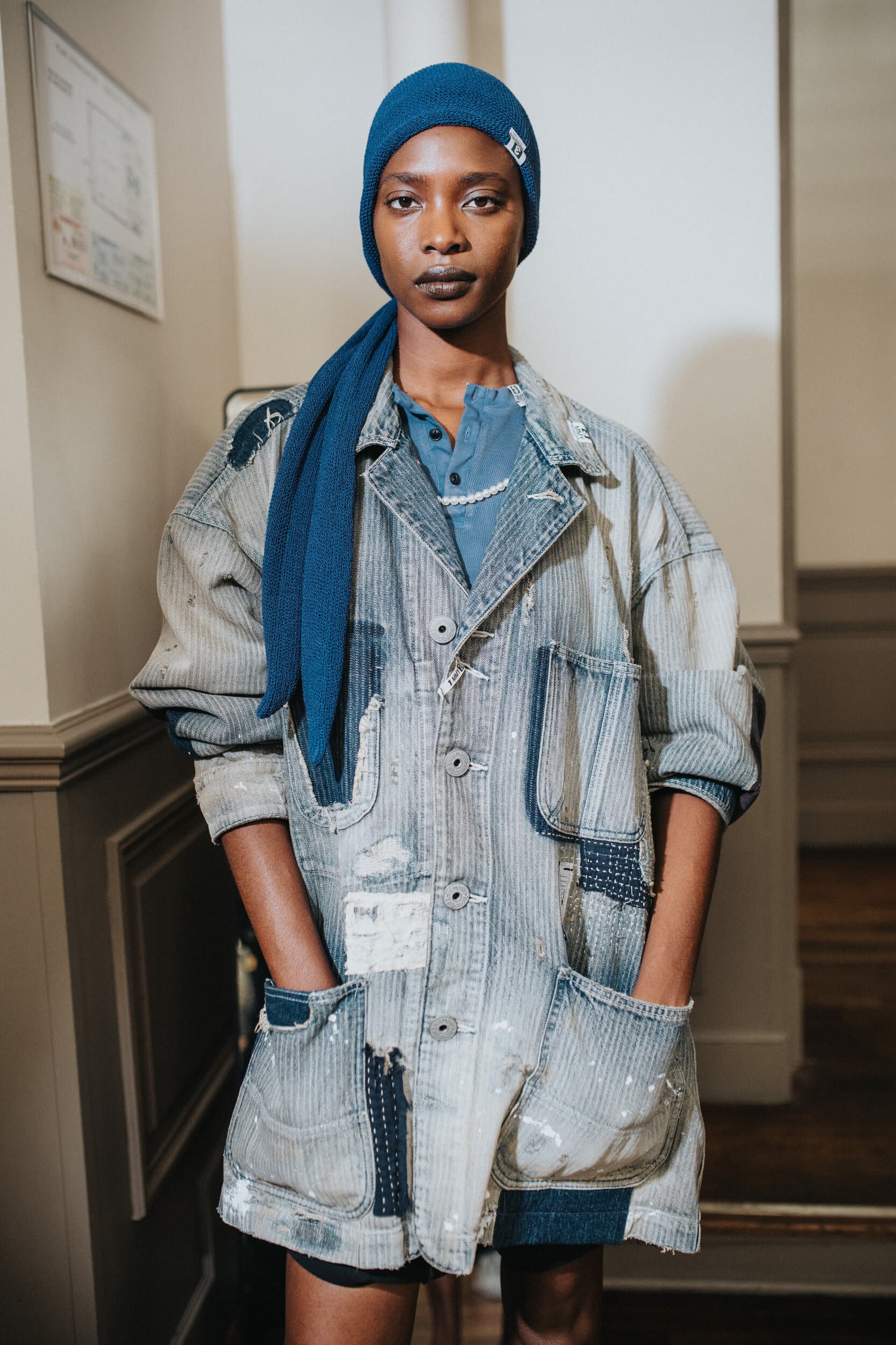 Maison Mihara Yashuiro Spring 2027 Men's Fashion Show Backstage