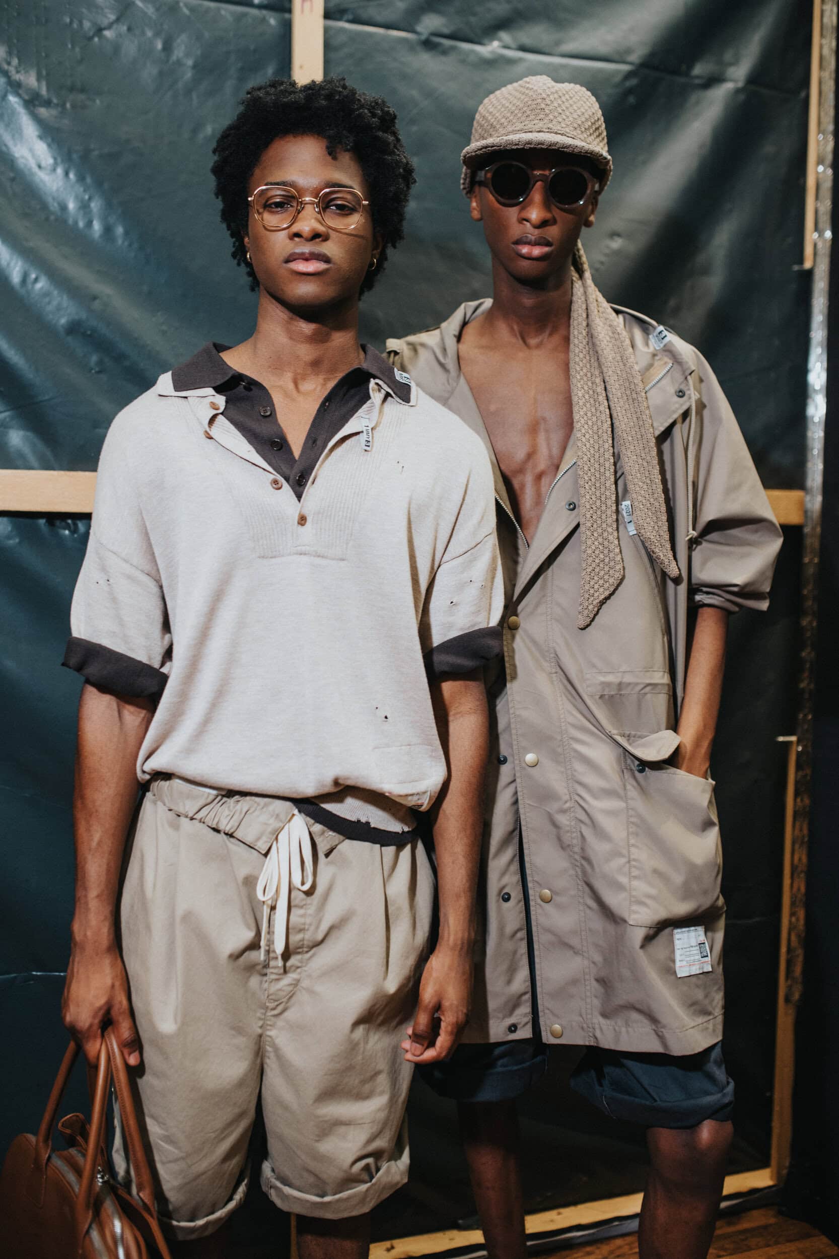 Maison Mihara Yashuiro Spring 2027 Men's Fashion Show Backstage
