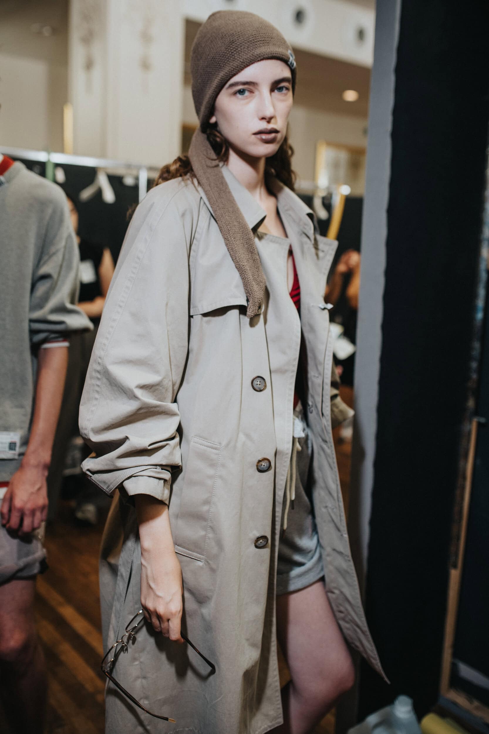 Maison Mihara Yashuiro Spring 2027 Men's Fashion Show Backstage