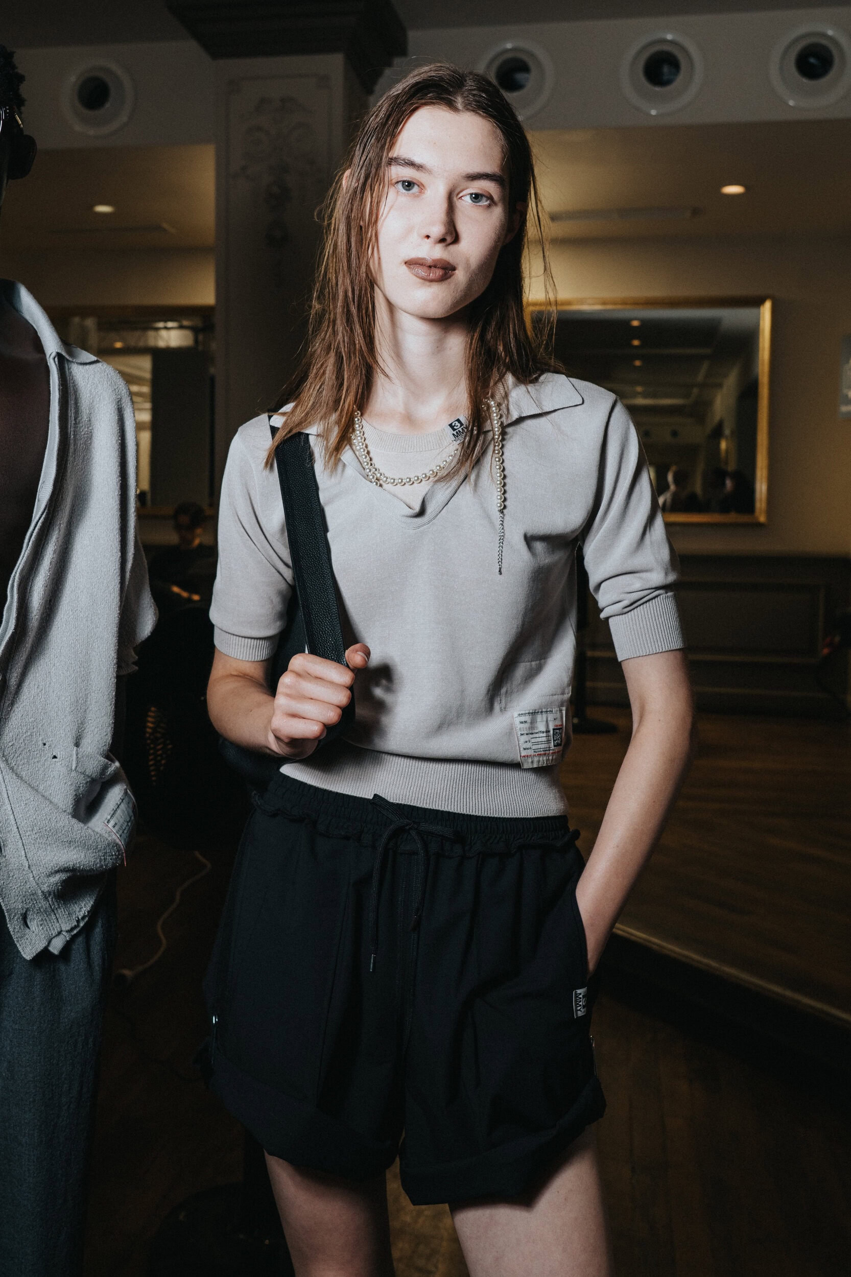Maison Mihara Yashuiro Spring 2027 Men's Fashion Show Backstage