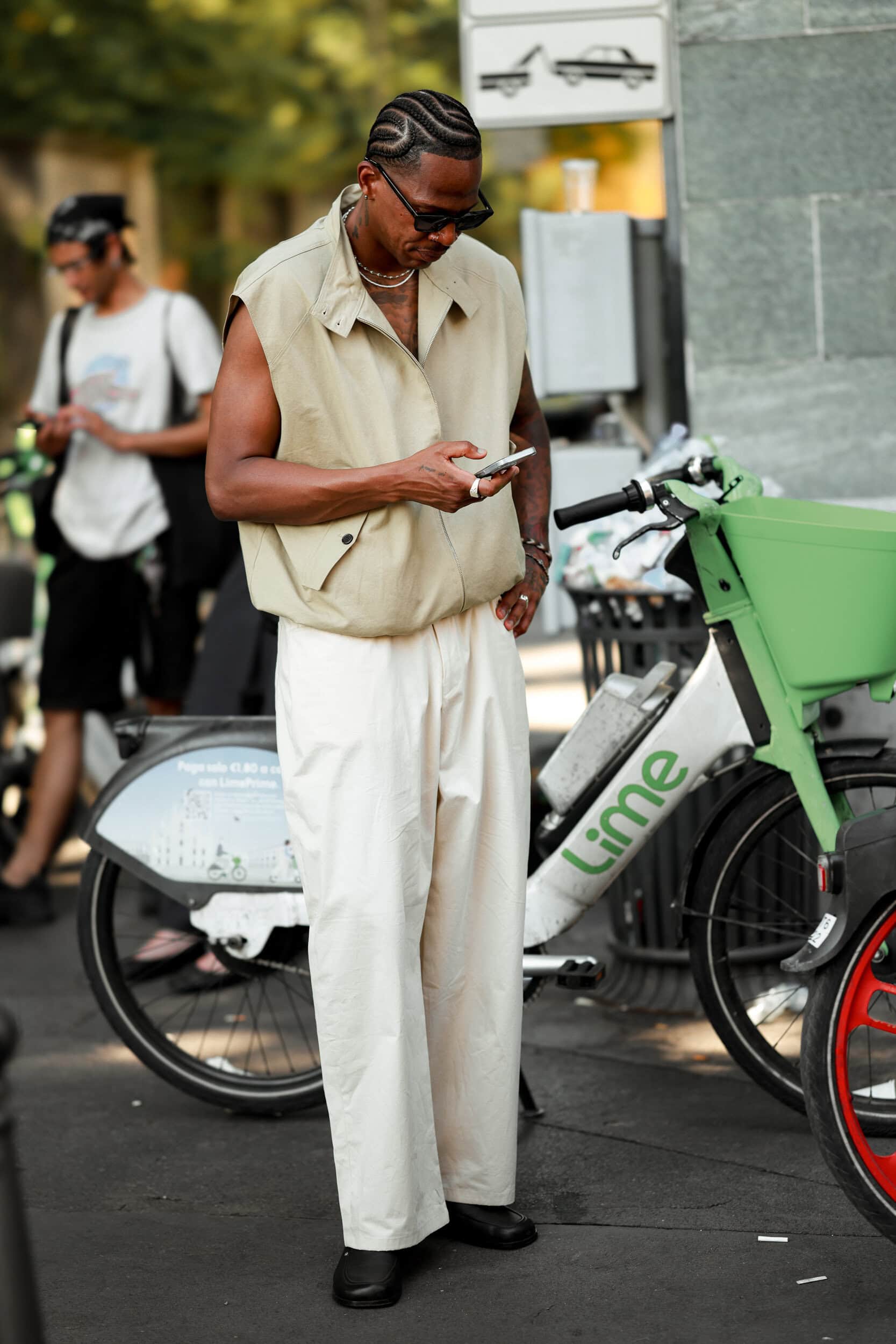 Milano Milan Men's Street Style Spring 2027 Shows