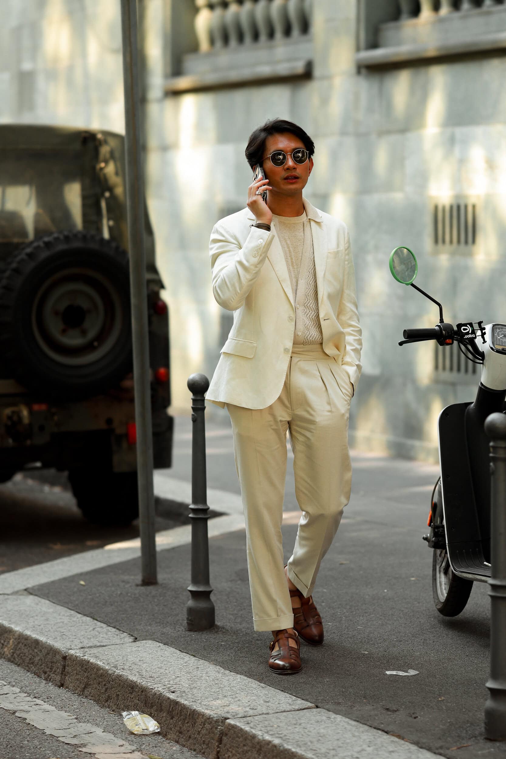 Milano Milan Men's Street Style Spring 2027 Shows