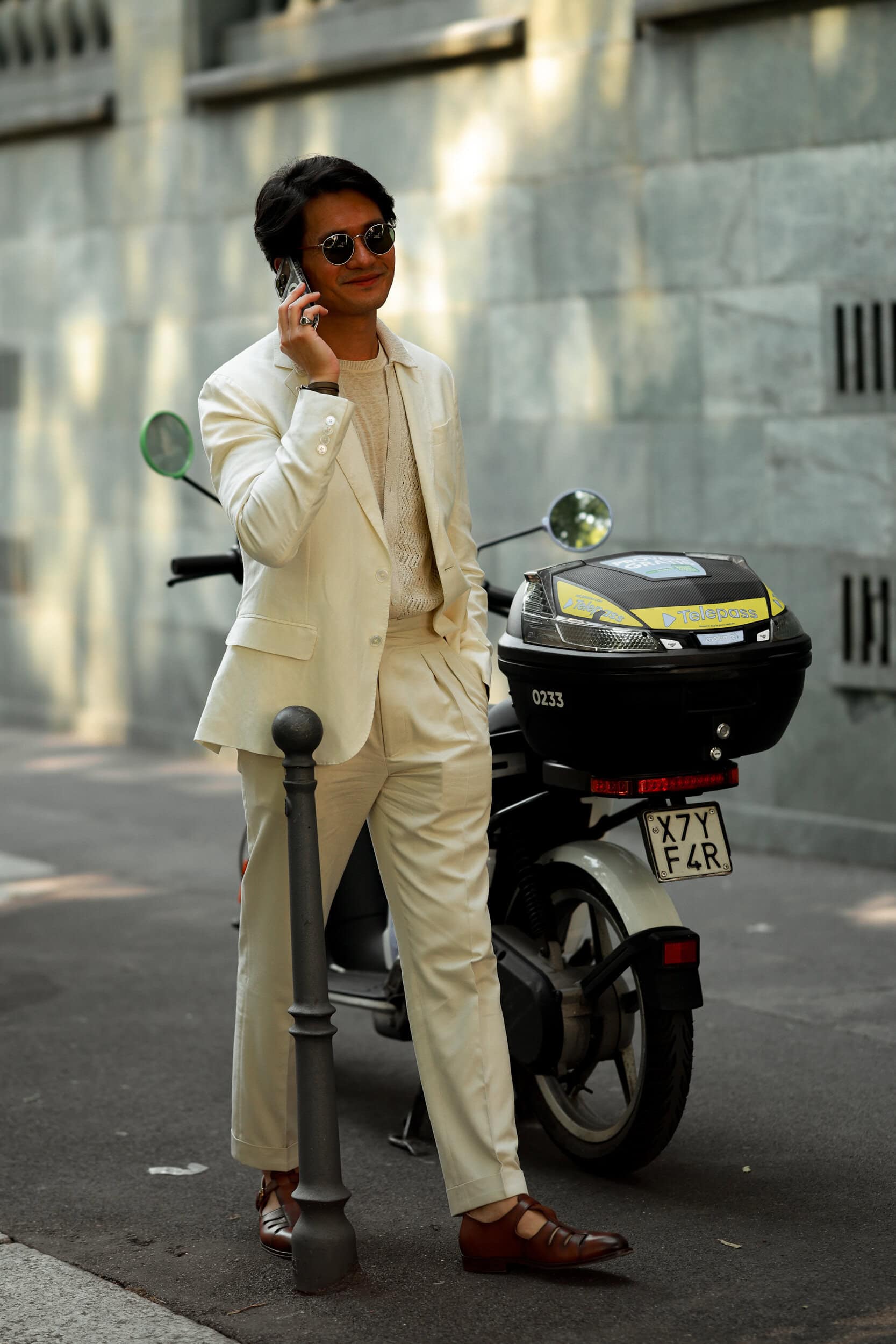 Milano Milan Men's Street Style Spring 2027 Shows
