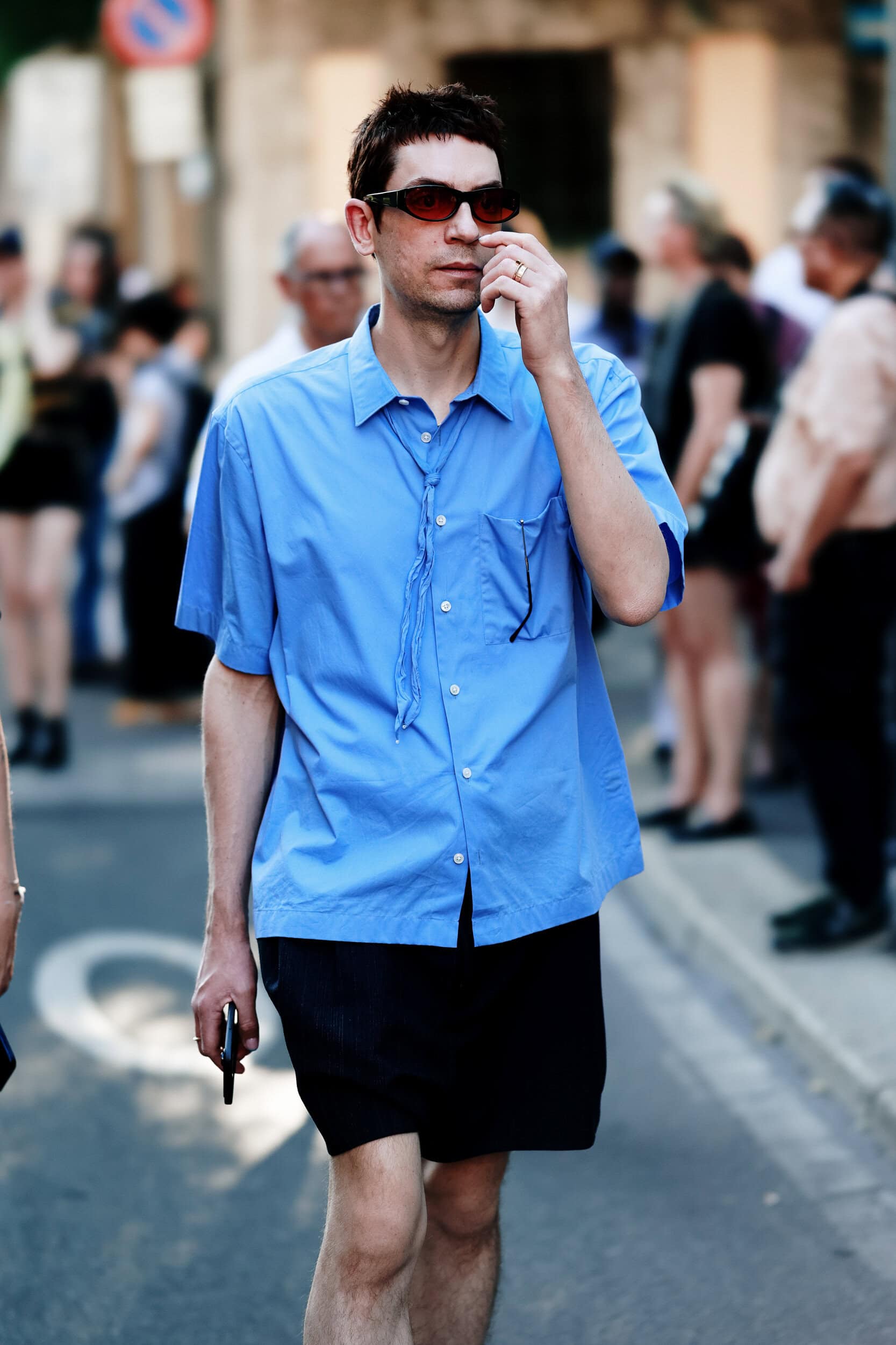 Milano Milan Men's Street Style Spring 2027 Shows