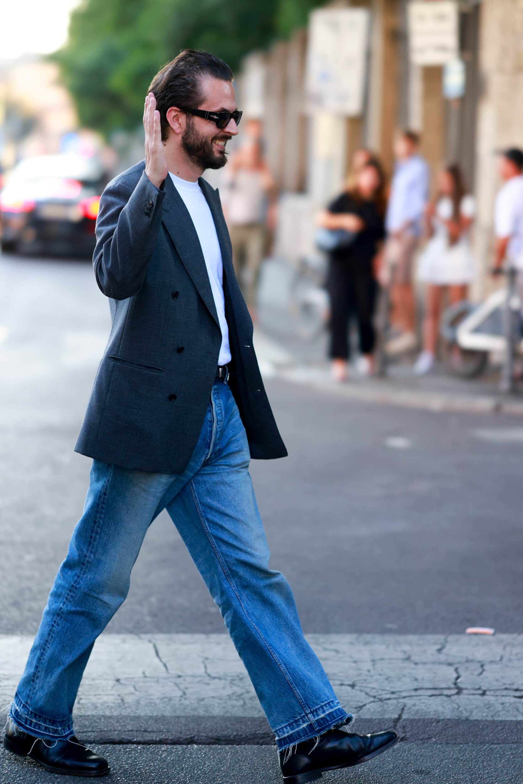 Milano Milan Men's Street Style Spring 2027 Shows
