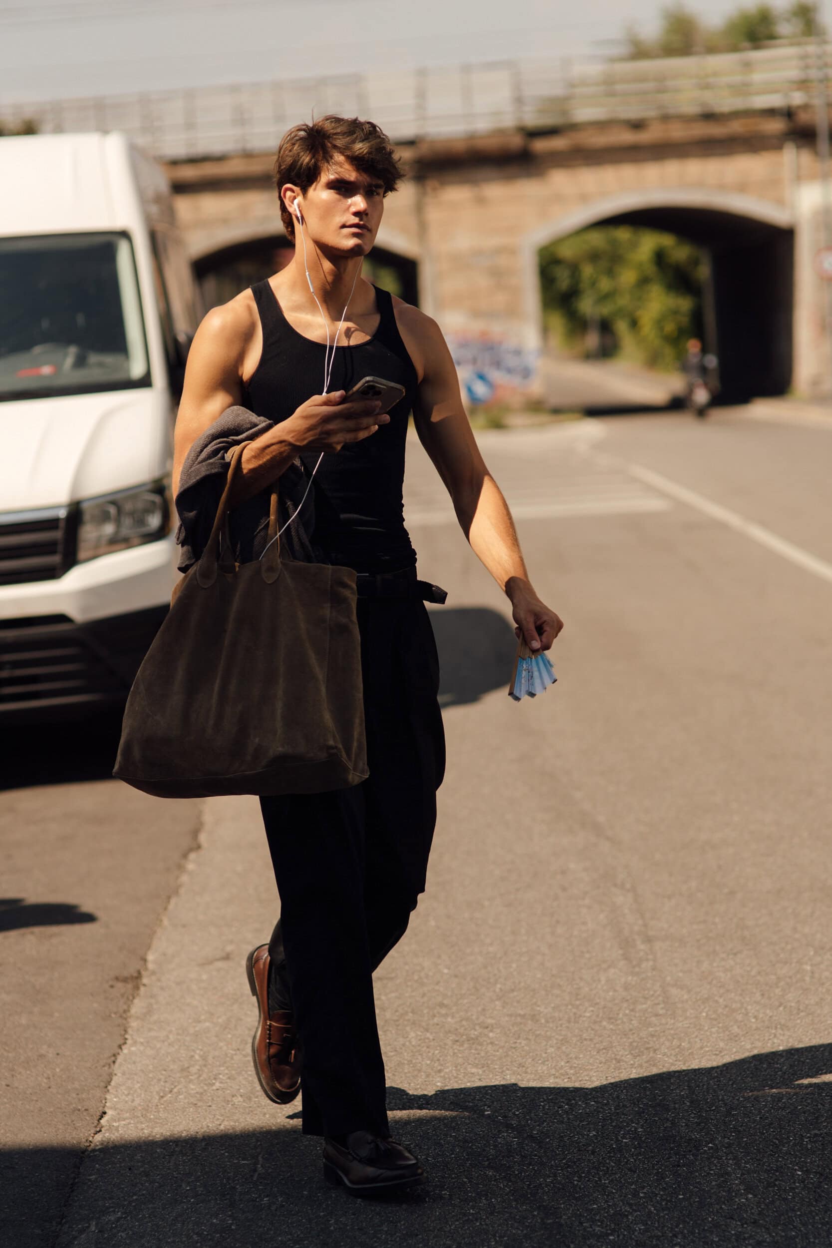 Milano Milan Men's Street Style Spring 2027 Shows
