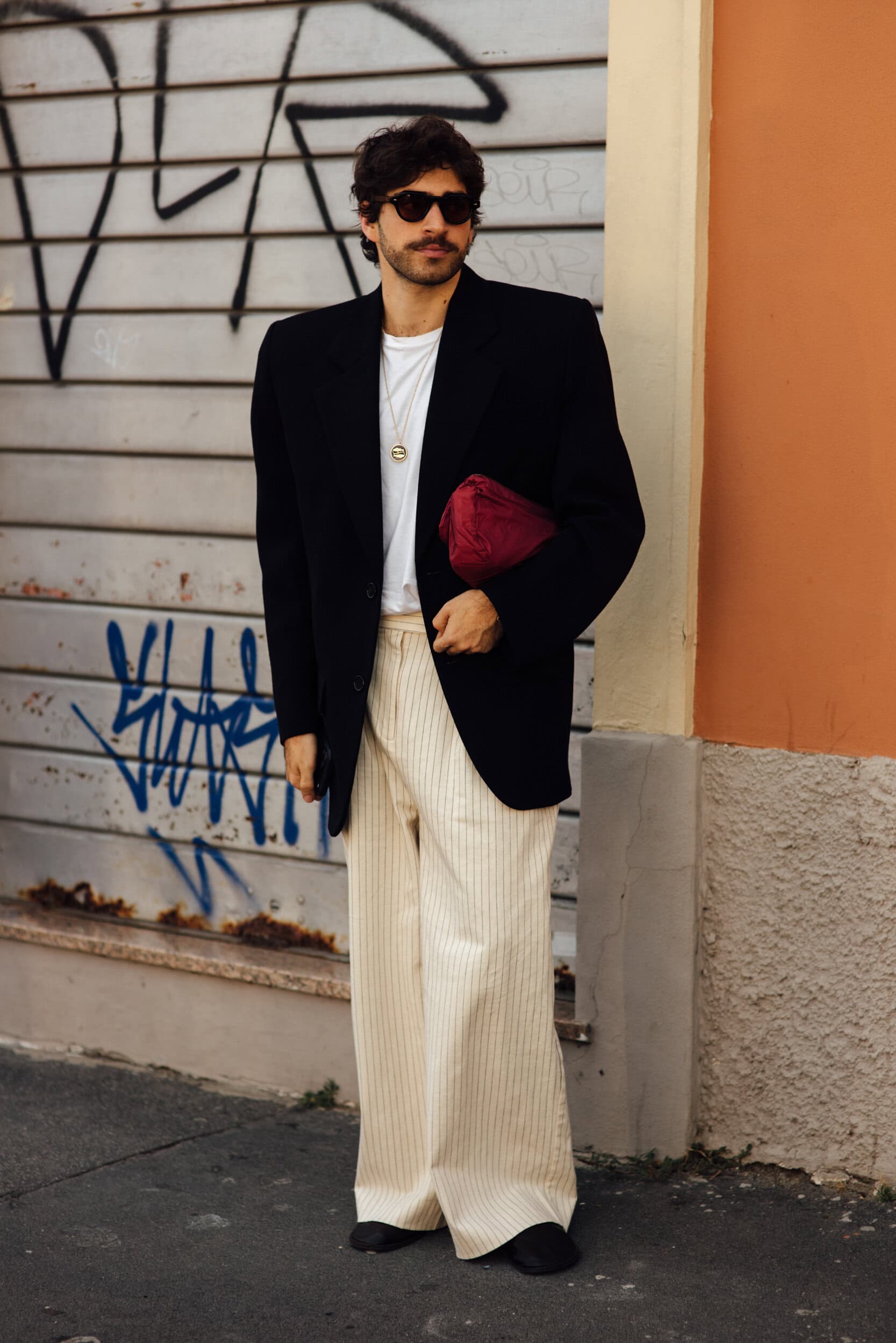 Milano Milan Men's Street Style Spring 2027 Shows