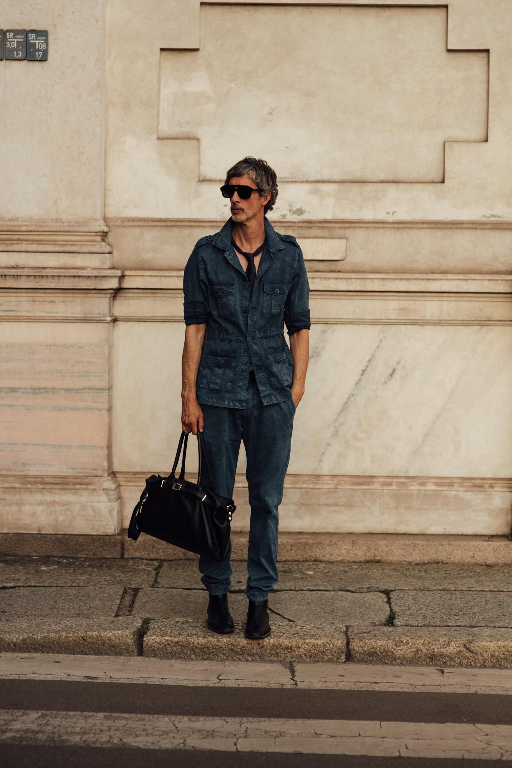 Milano Milan Men's Street Style Spring 2027 Shows