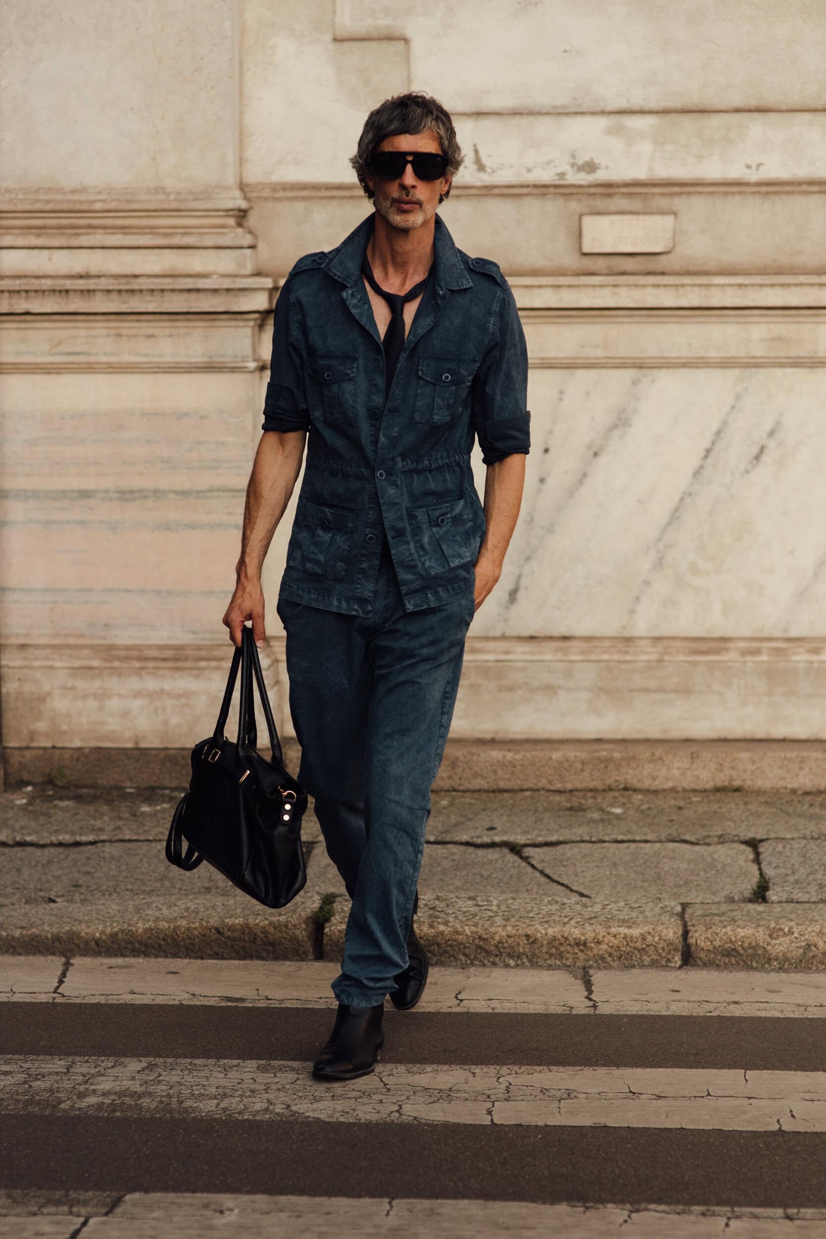 Milano Milan Men's Street Style Spring 2027 Shows