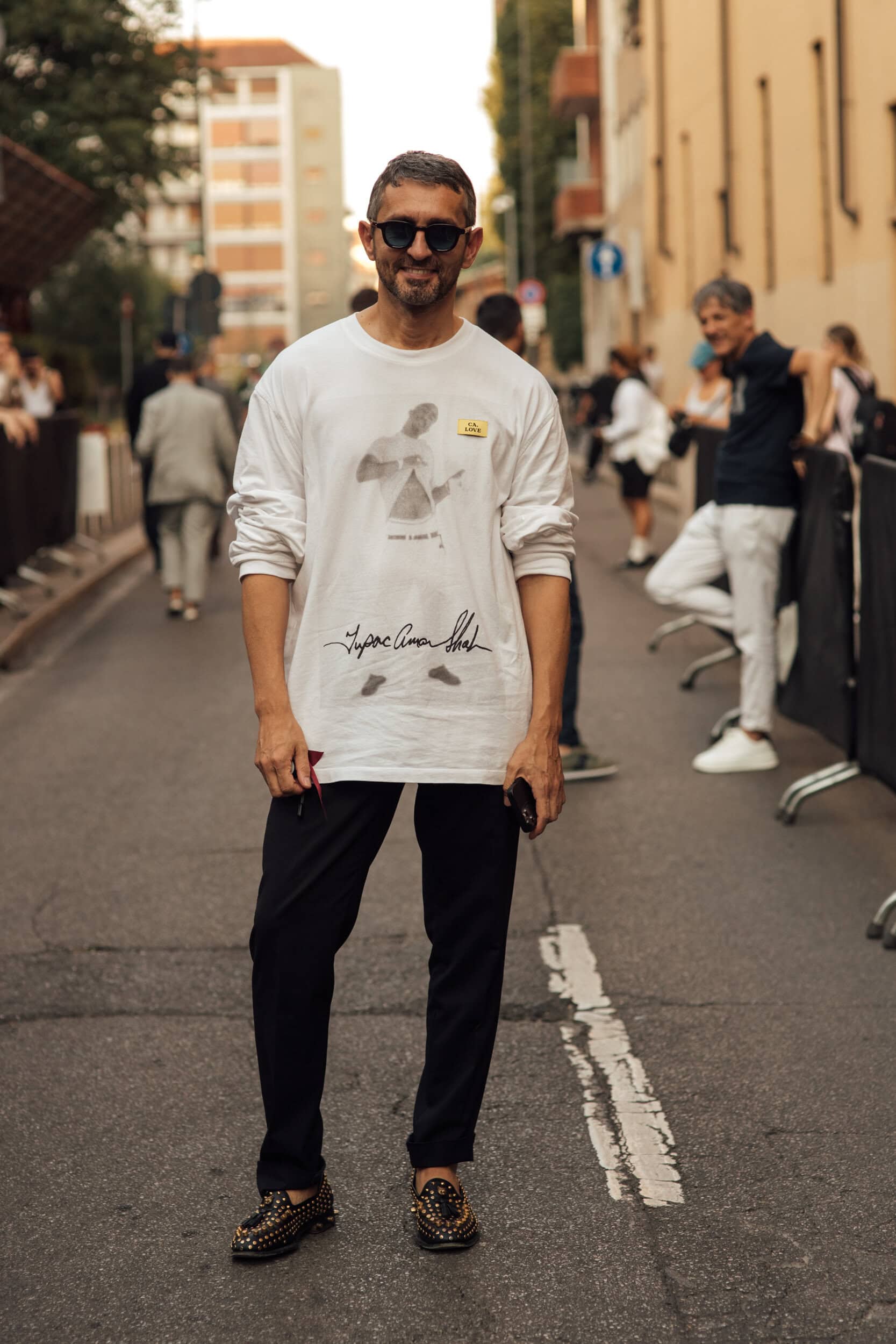 Milano Milan Men's Street Style Spring 2027 Shows