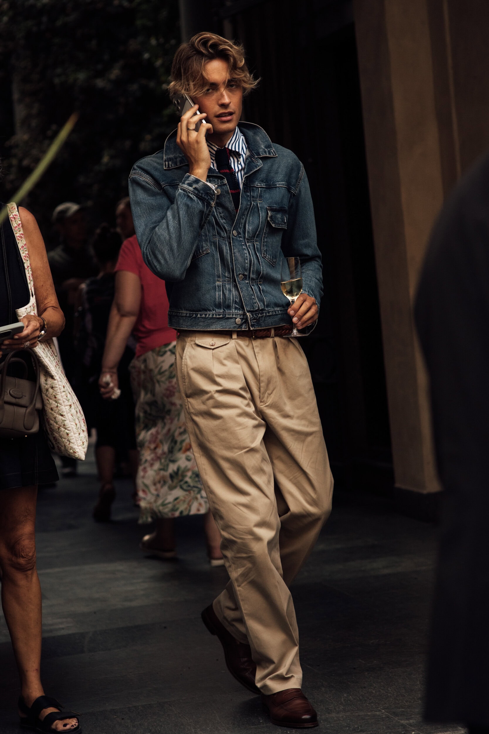 Milano Milan Men's Street Style Spring 2027 Shows