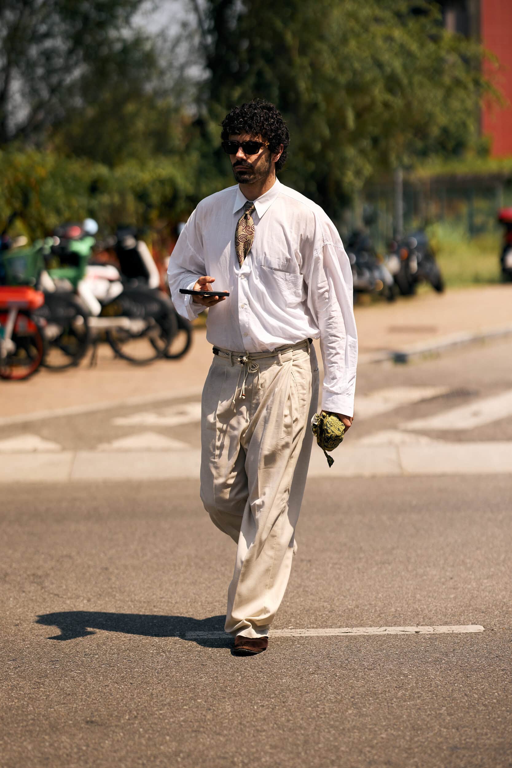 Milano Milan Men's Street Style Spring 2027 Shows