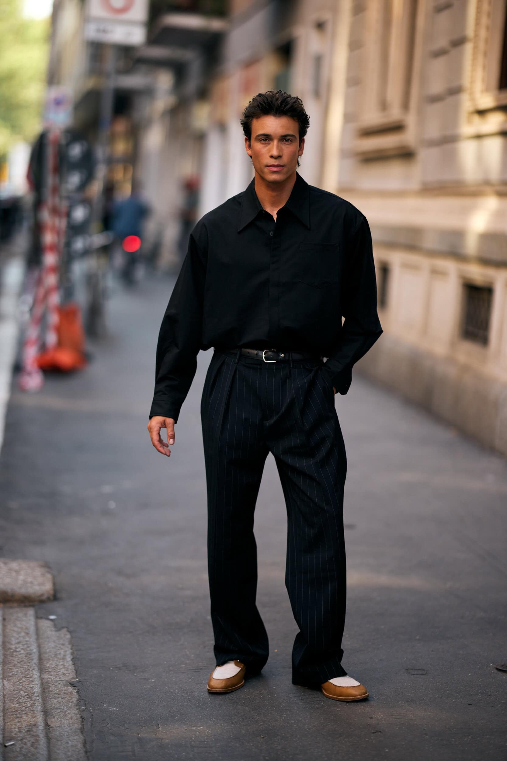 Milano Milan Men's Street Style Spring 2027 Shows