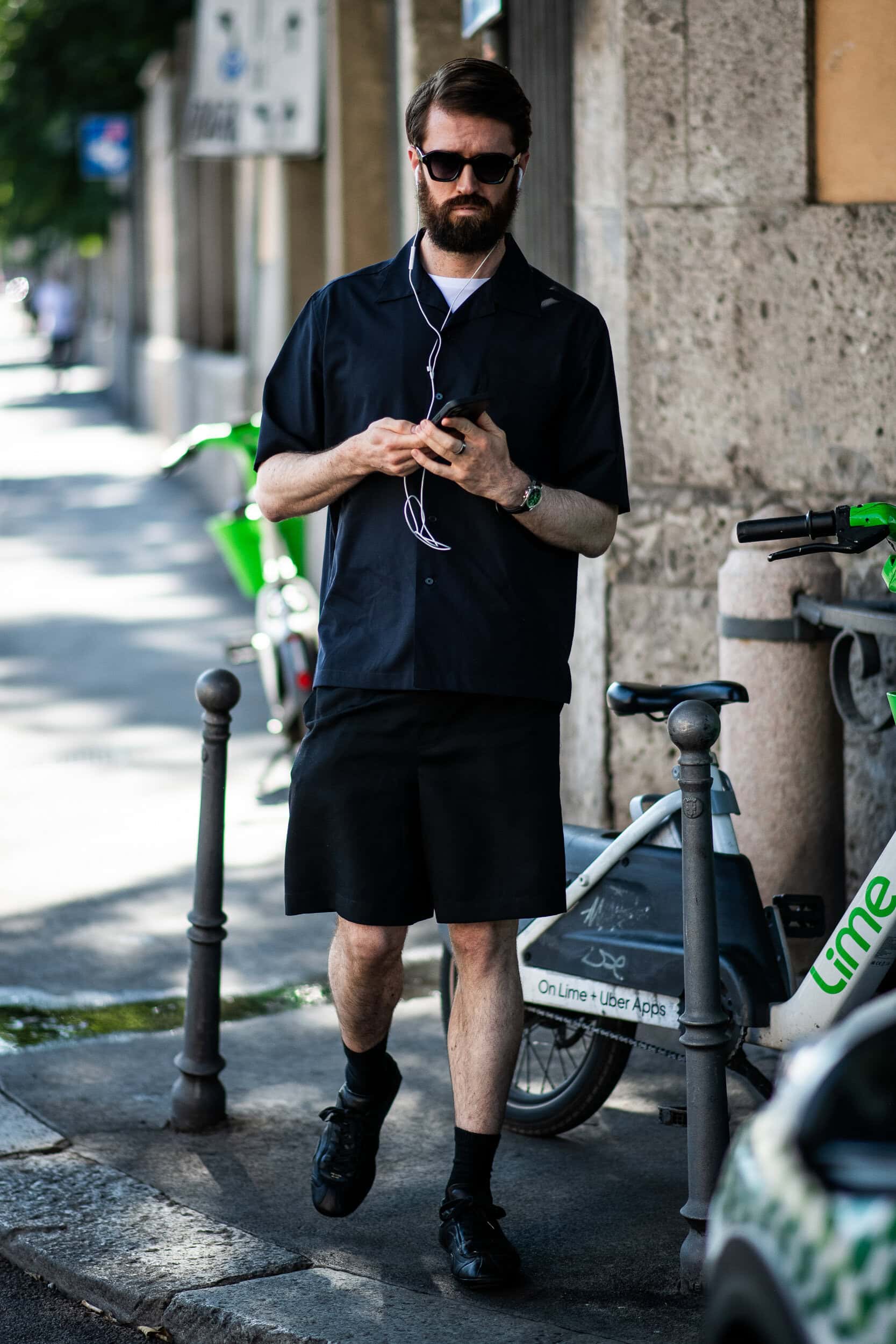 Milano Milan Men's Street Style Spring 2027 Shows