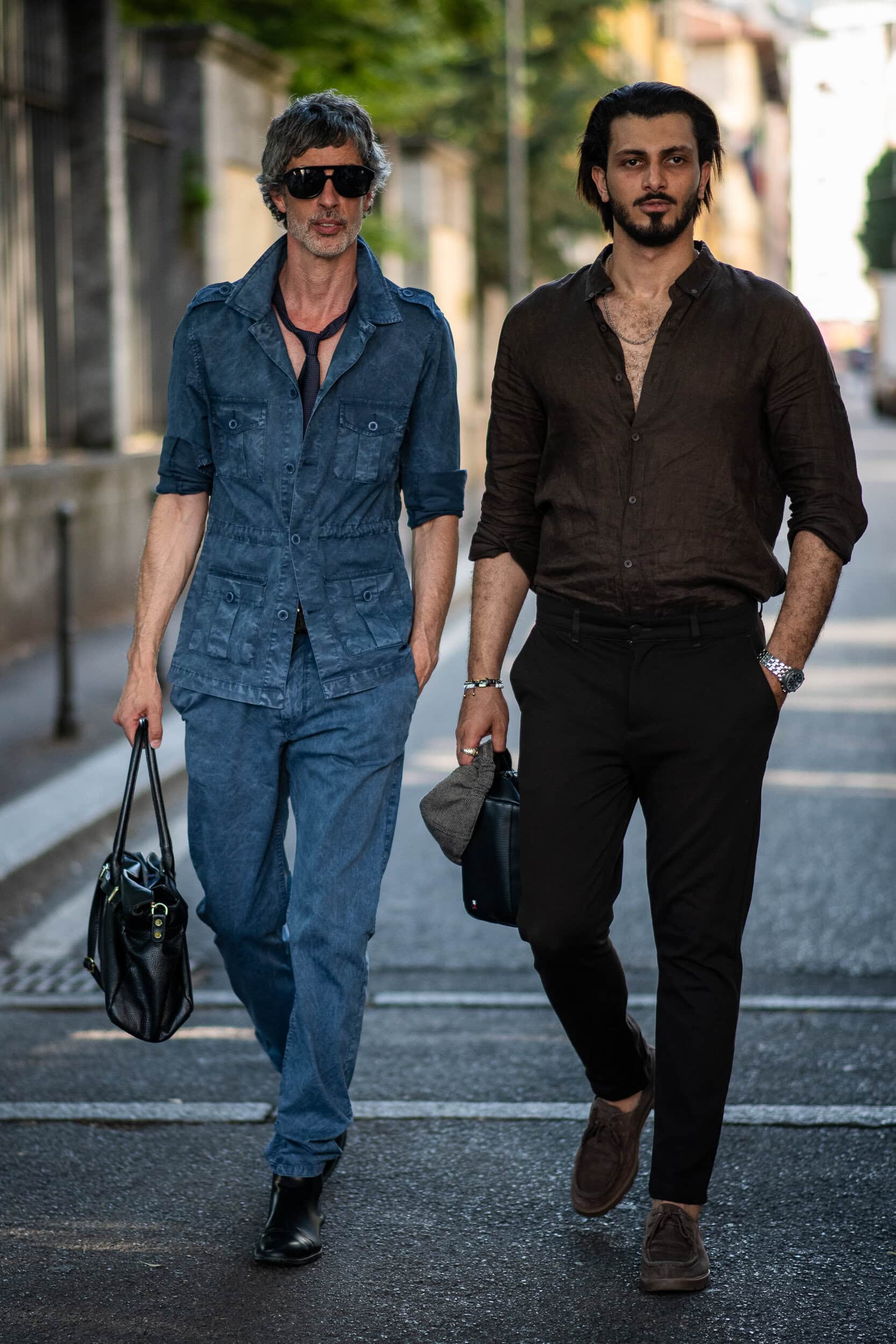Milano Milan Men's Street Style Spring 2027 Shows