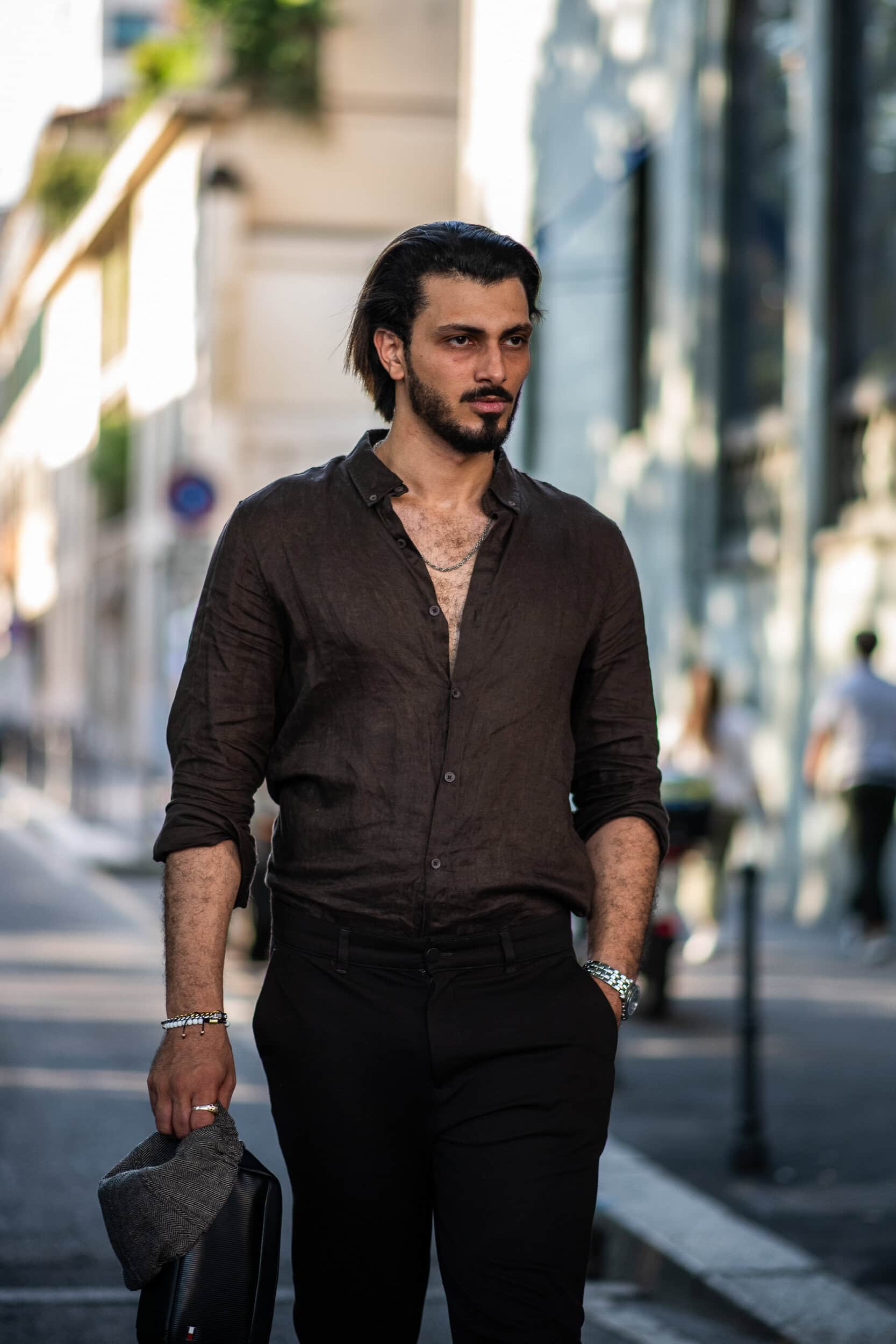 Milano Milan Men's Street Style Spring 2027 Shows