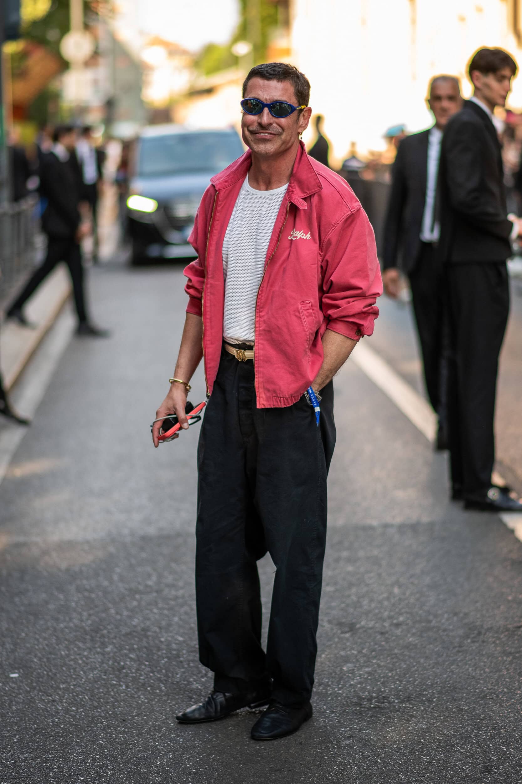 Milano Milan Men's Street Style Spring 2027 Shows