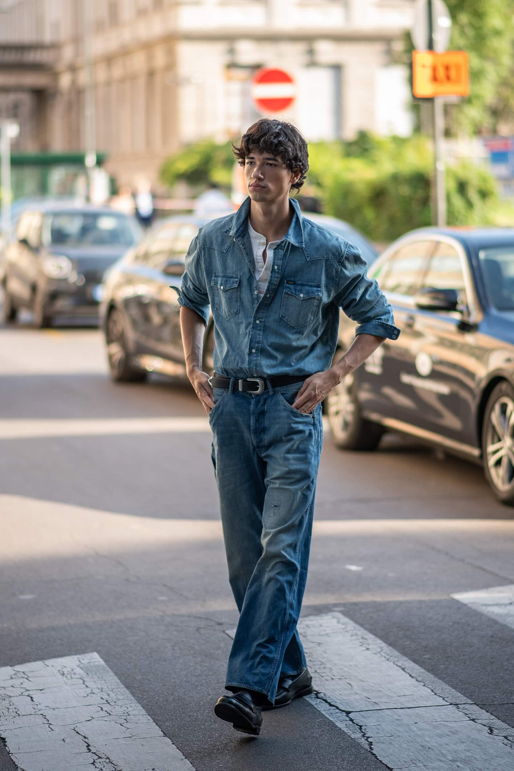 Milano Milan Men's Street Style Spring 2027 Shows