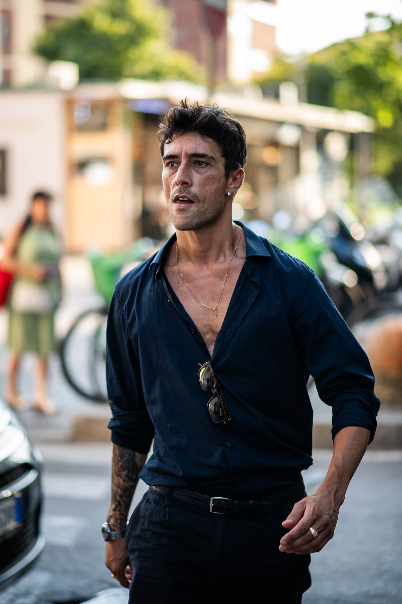 Milano Milan Men's Street Style Spring 2027 Shows