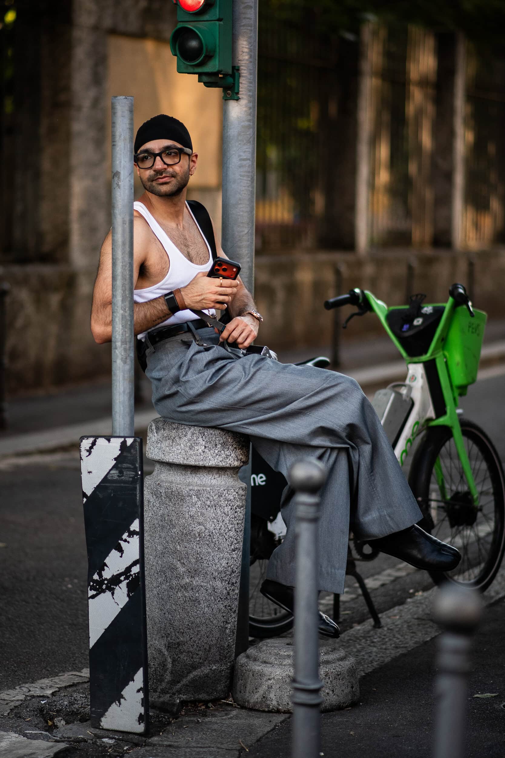 Milano Milan Men's Street Style Spring 2027 Shows