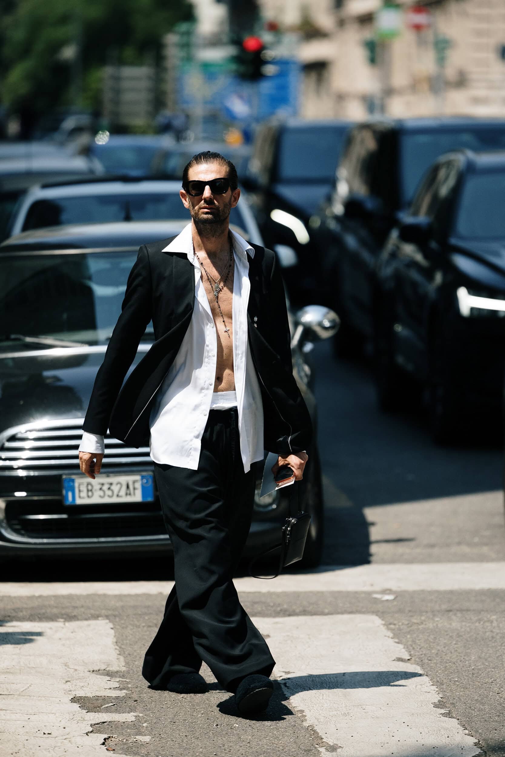 Milano Milan Men's Street Style Spring 2027 Shows