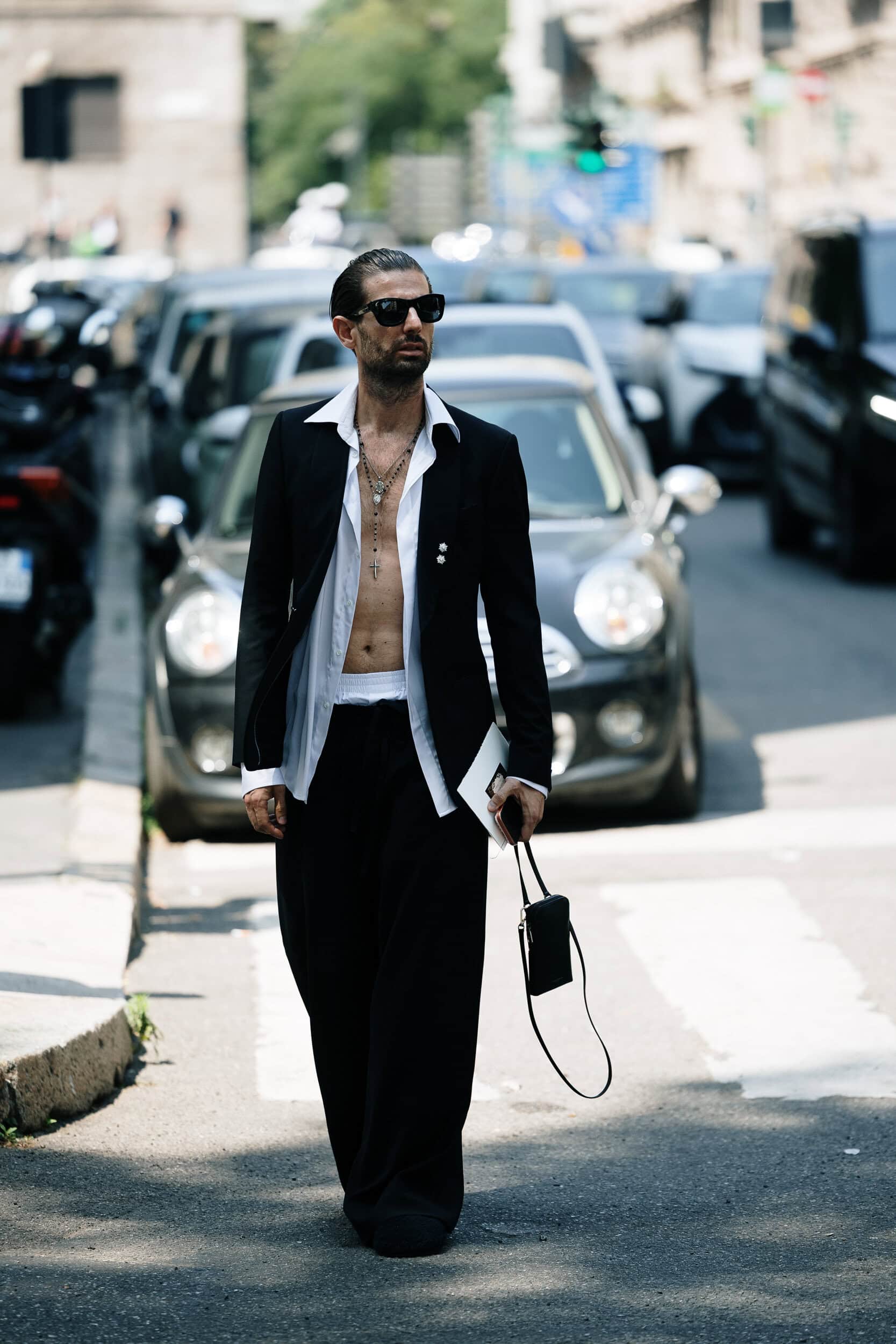 Milano Milan Men's Street Style Spring 2027 Shows