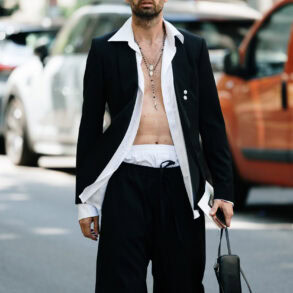 Milano Milan Men's Street Style Spring 2027 Shows