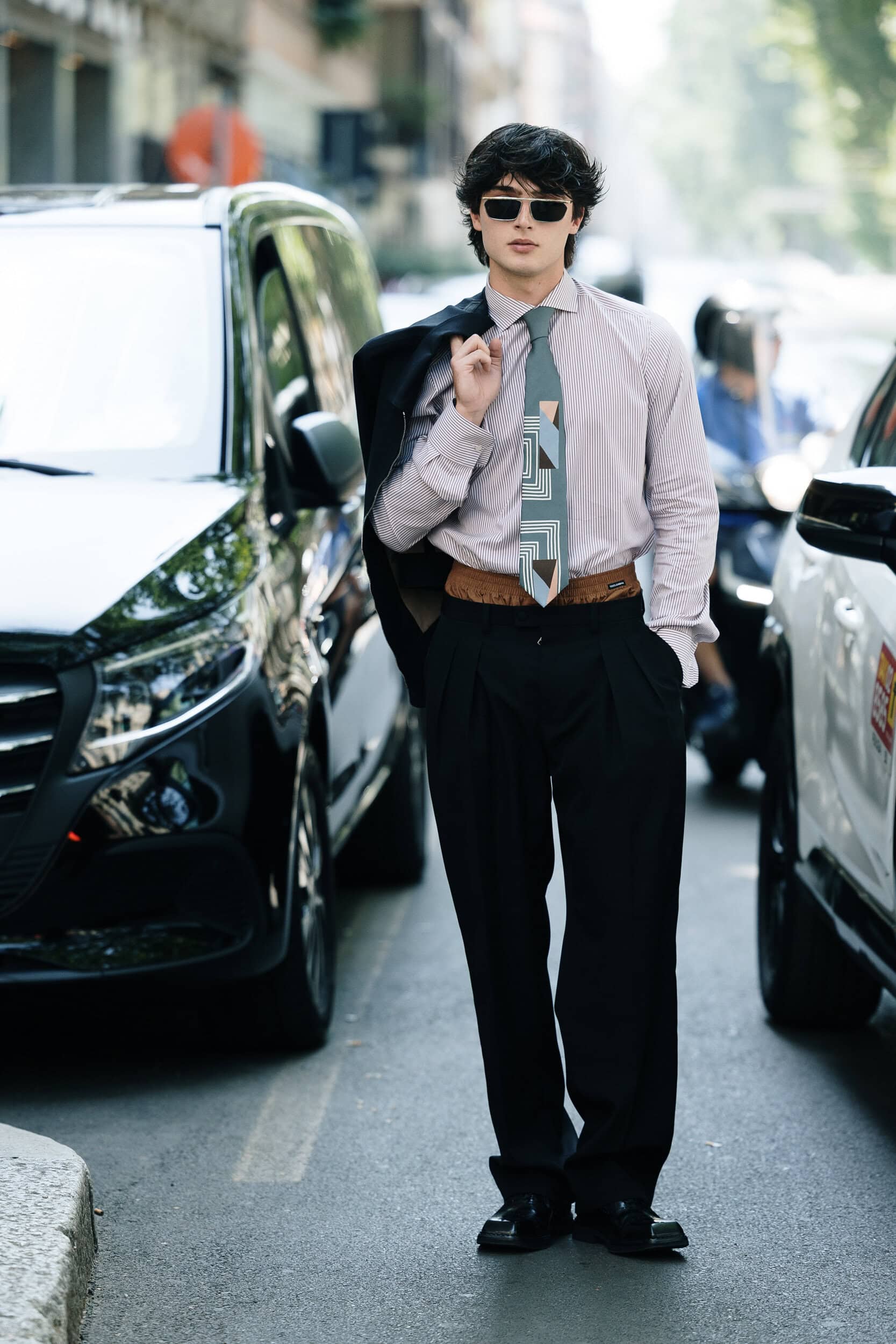 Milano Milan Men's Street Style Spring 2027 Shows