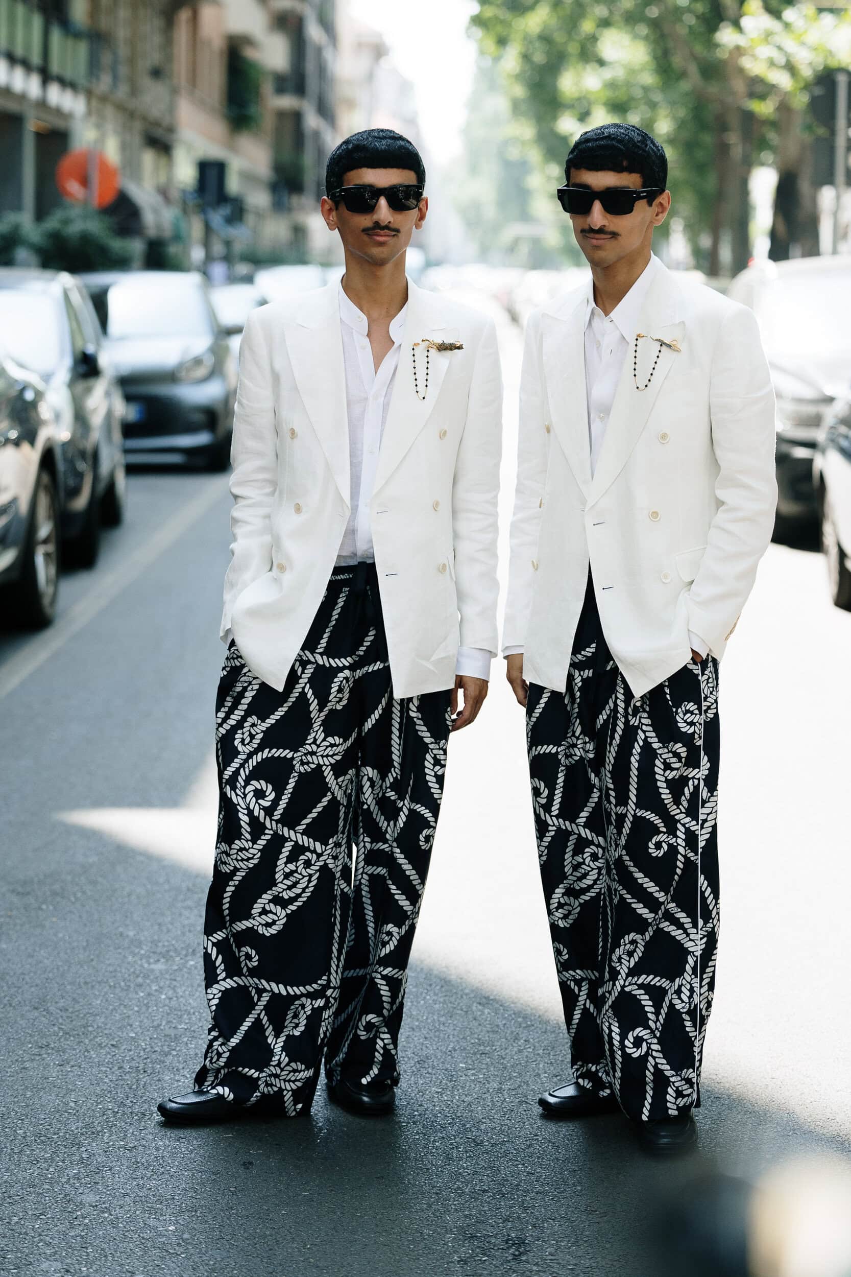 Milano Milan Men's Street Style Spring 2027 Shows